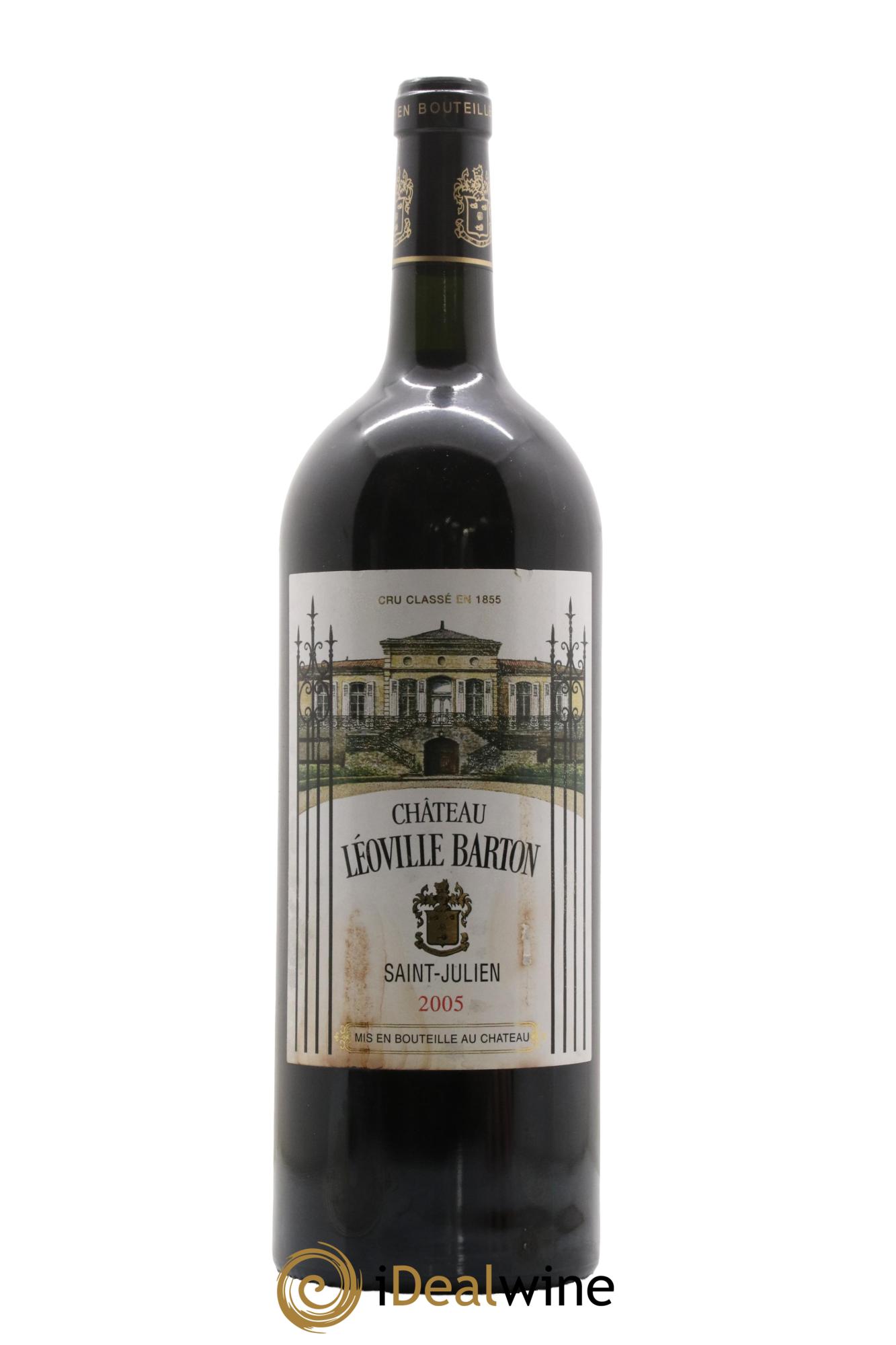 Château Léoville Barton 2ème Grand Cru Classé 2005 - Lot de 1 magnum - 0