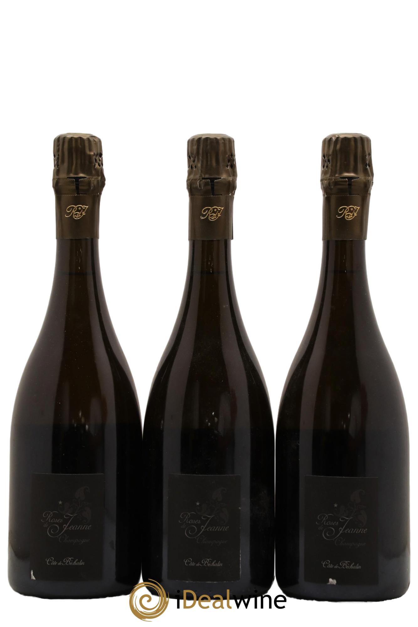 Roses de Jeanne Côte de Béchalin Blanc de Noirs Cédric Bouchard 2009 - Lot de 3 bouteilles - 0