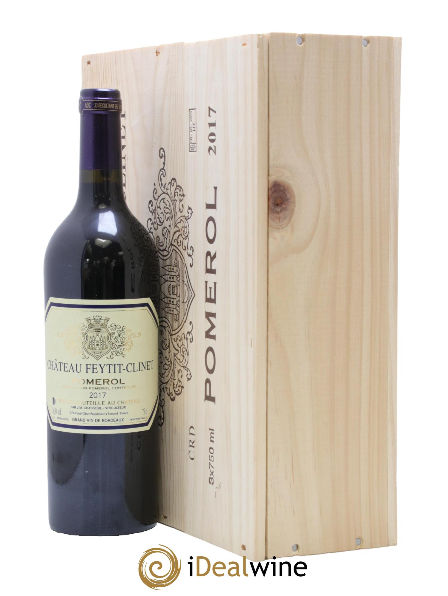 Château Feytit-Clinet 2017 - Posten von 3 Flaschen - 1