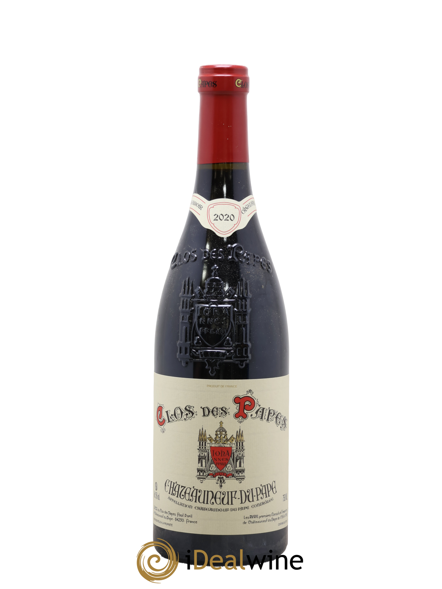 Châteauneuf-du-Pape Clos des Papes - Paul Avril 2020 - Lot de 1 bouteille - 0