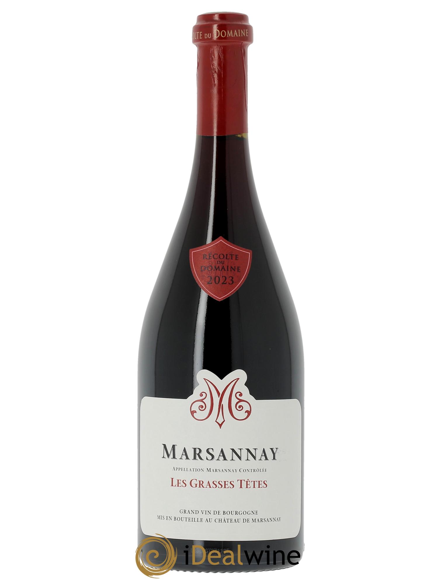 Marsannay Les Grasses Têtes Château de Marsannay 2023 - Posten von 1 Flasche - 0