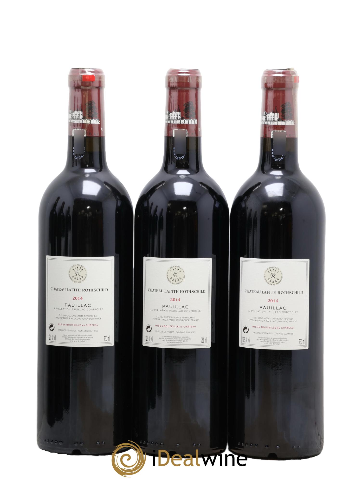 Château Lafite Rothschild 1er Grand Cru Classé 2014 - Lotto di 6 bottiglie - 2