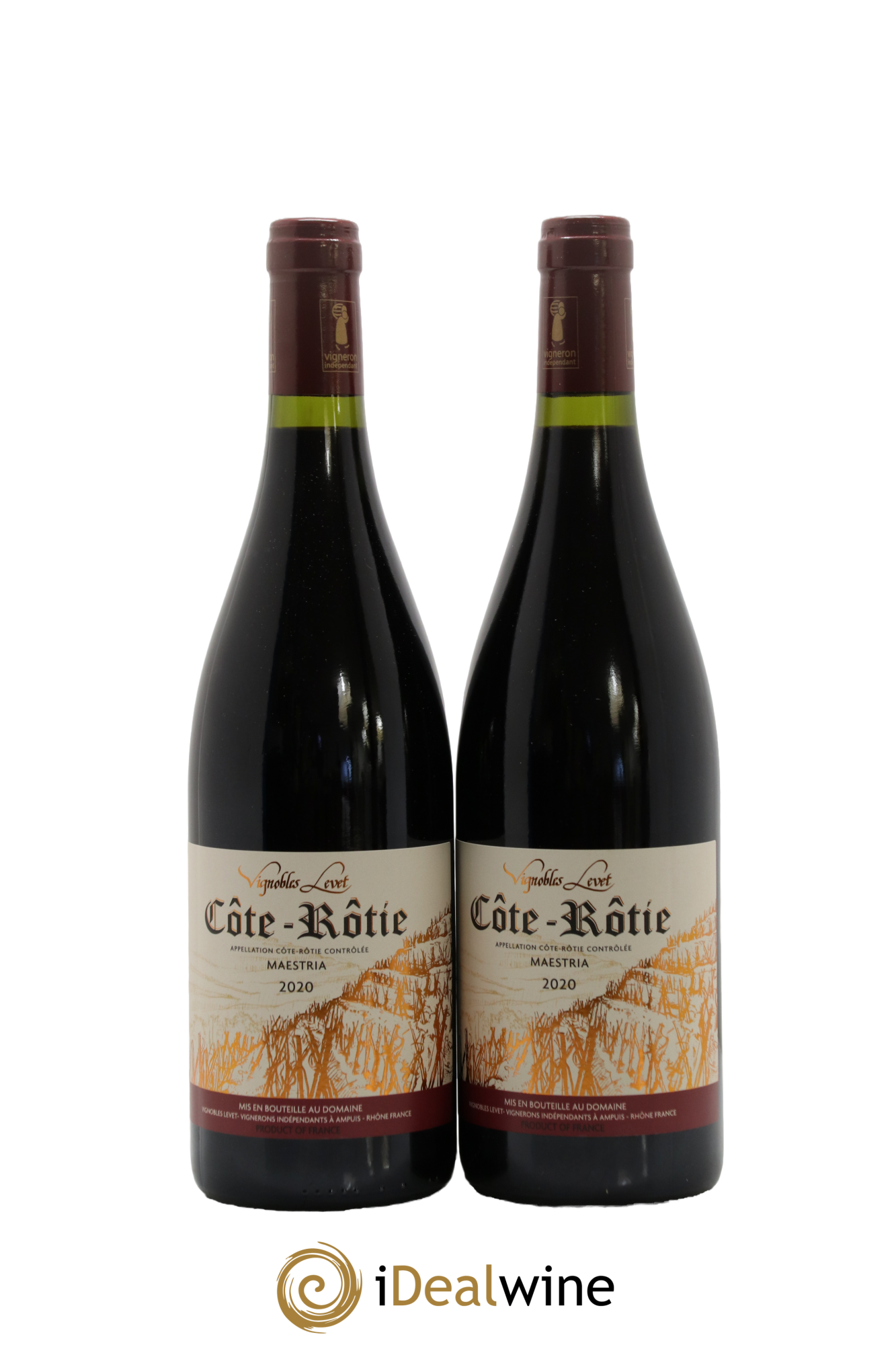 Côte-Rôtie Maestria Vignobles Levet  2020 - Posten von 2 Flaschen - 0