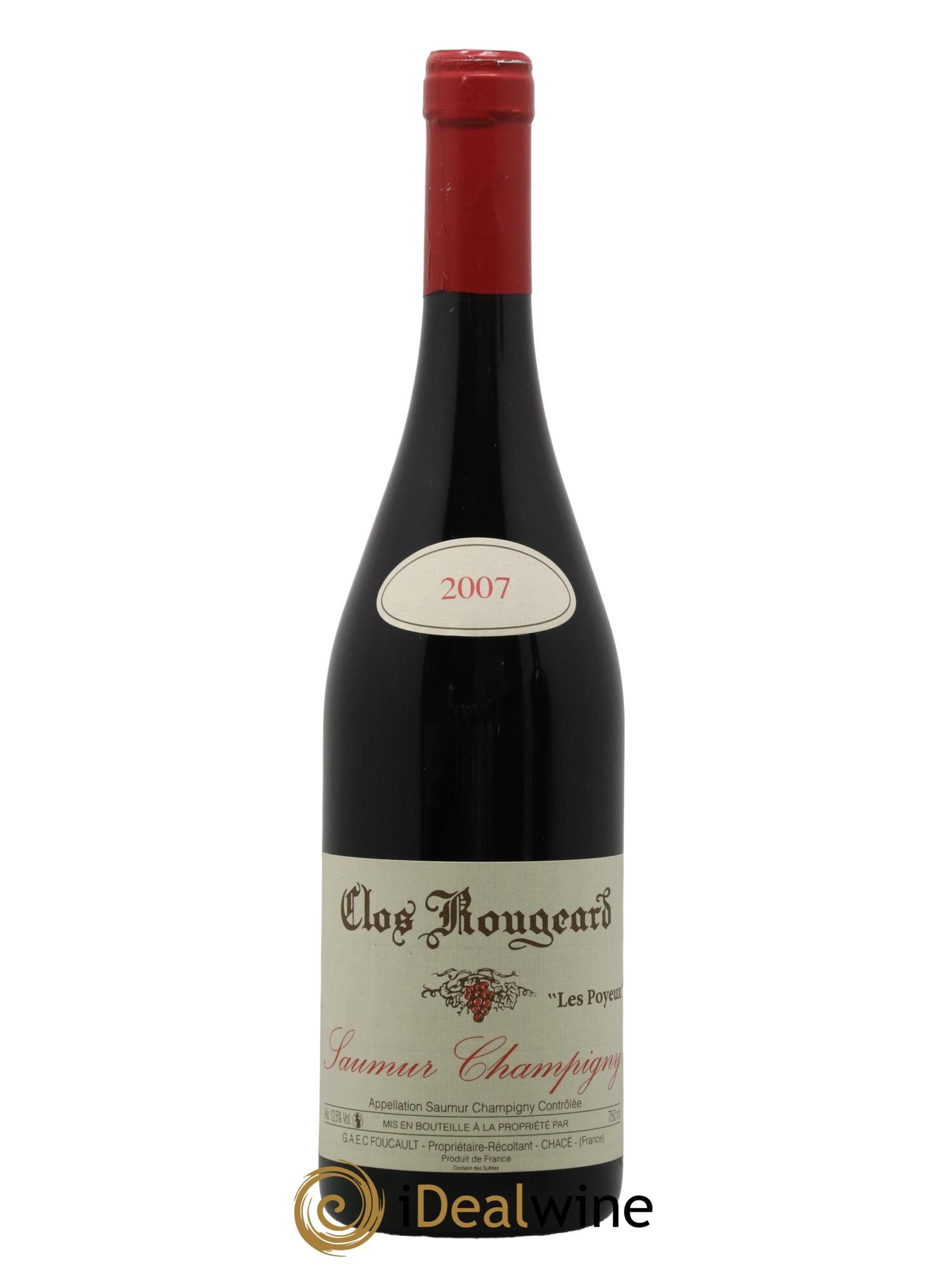 Saumur-Champigny Les Poyeux Clos Rougeard 2007 - Lot of 1 bottle - 0