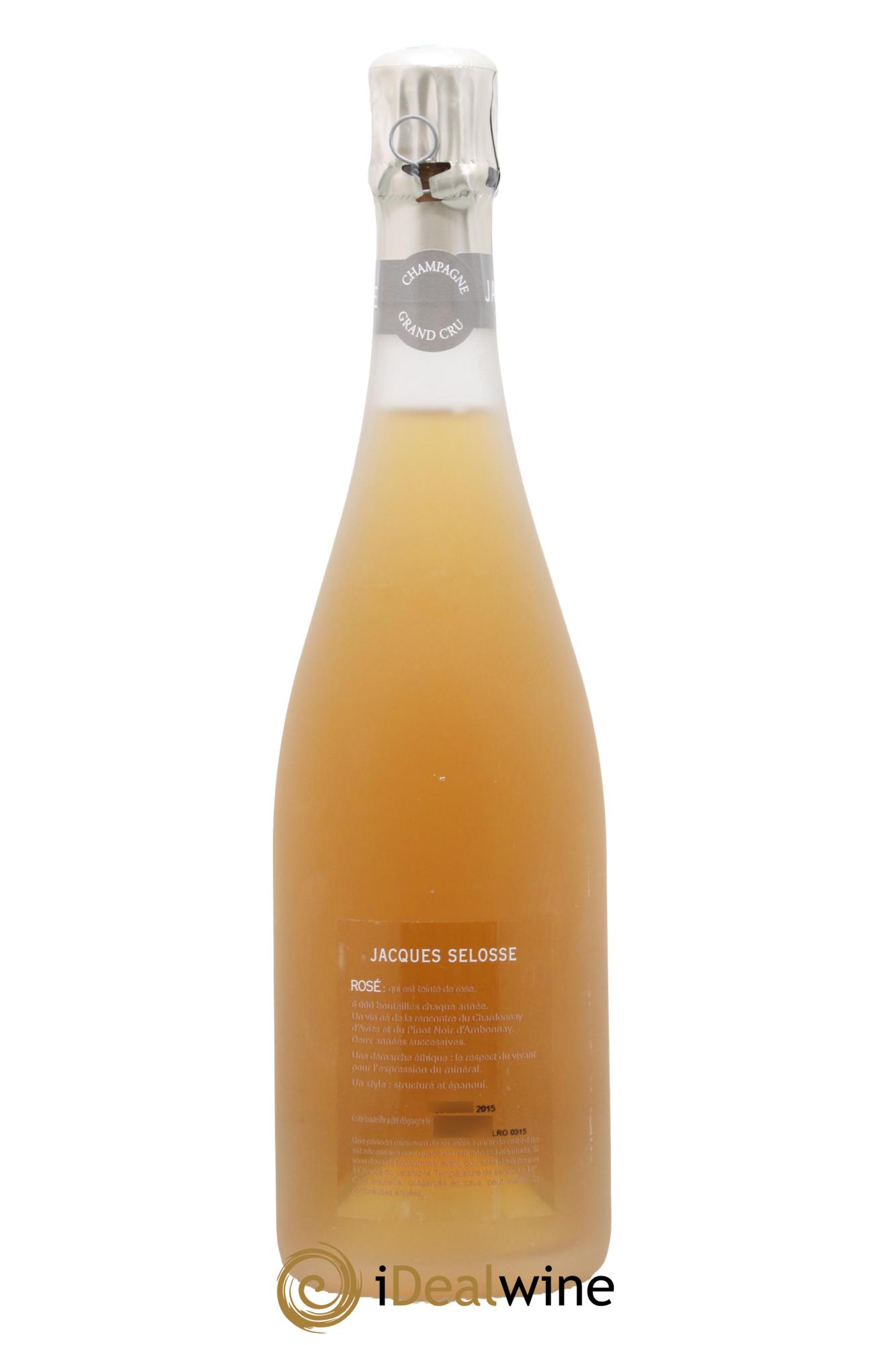 Rosé Brut Jacques Selosse - Posten von 1 Flasche - 1
