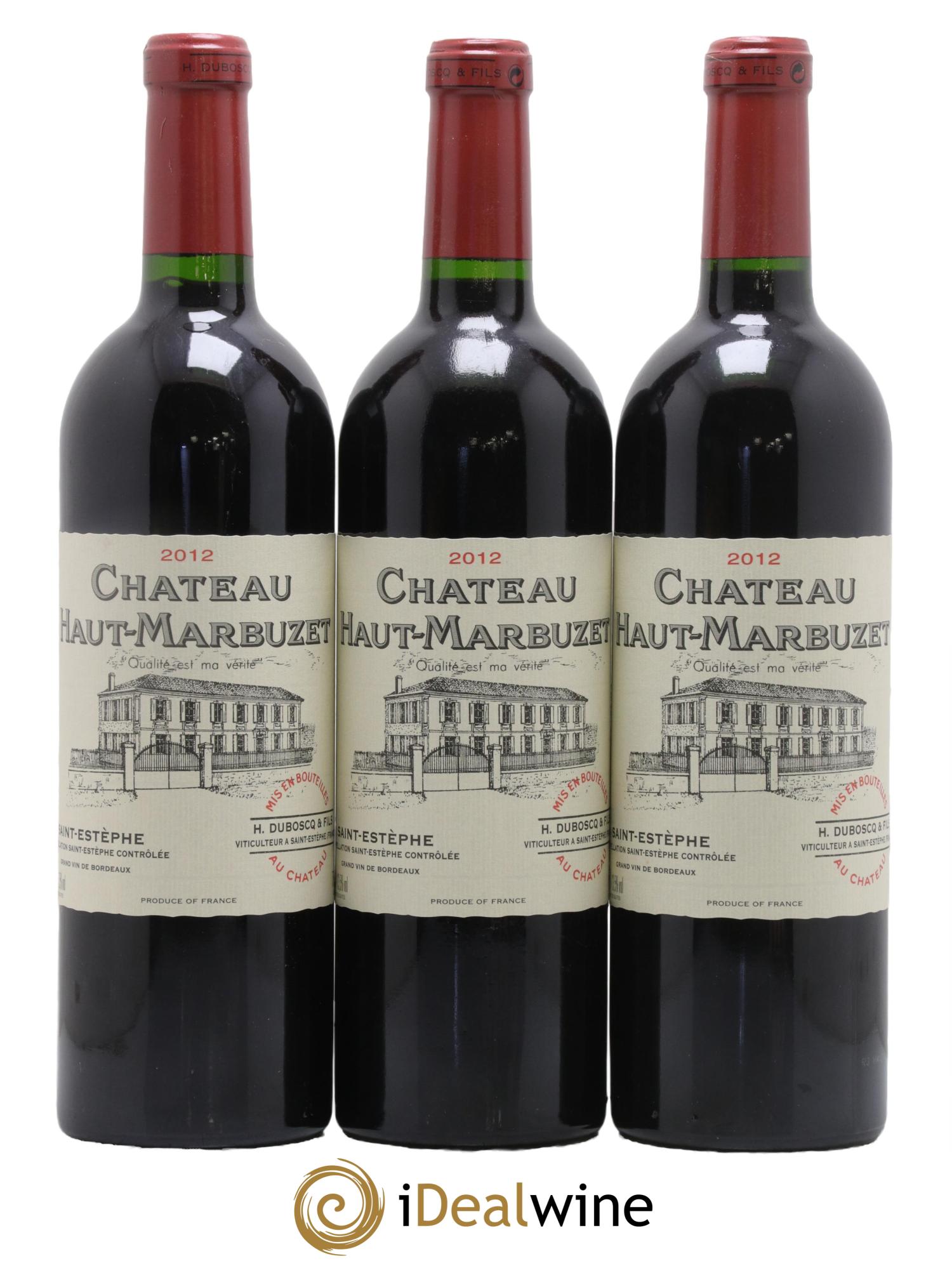 Château Haut Marbuzet 2012 - Lot de 6 bouteilles - 2