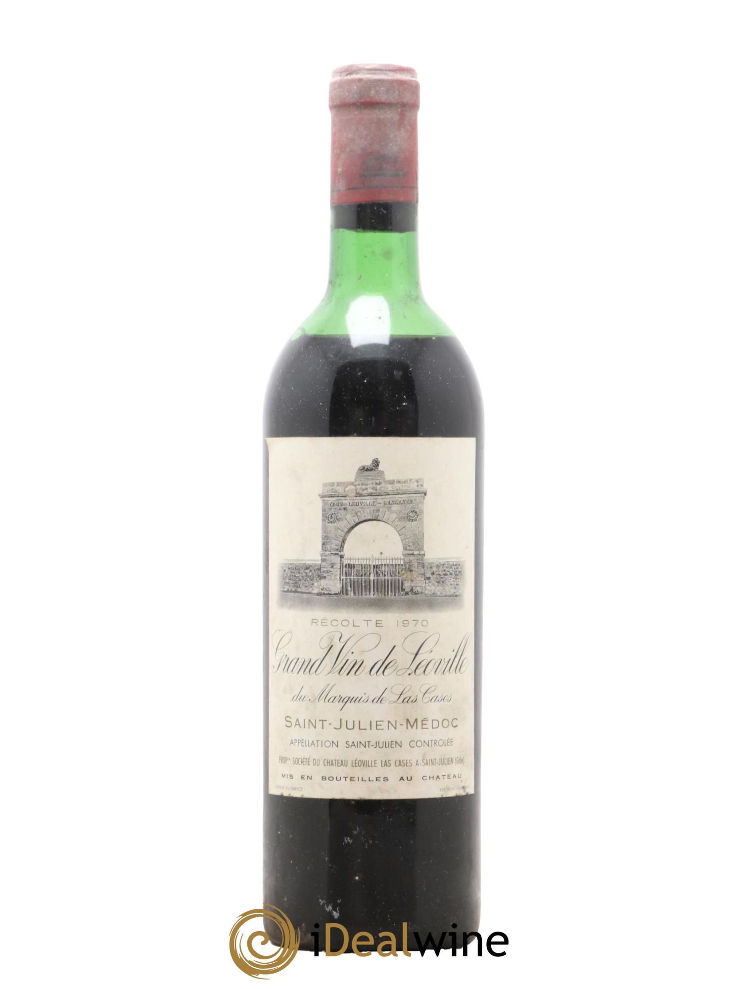 Château Léoville Las Cases 2ème Grand Cru Classé 1970 - Lot de 1 bouteille - 0