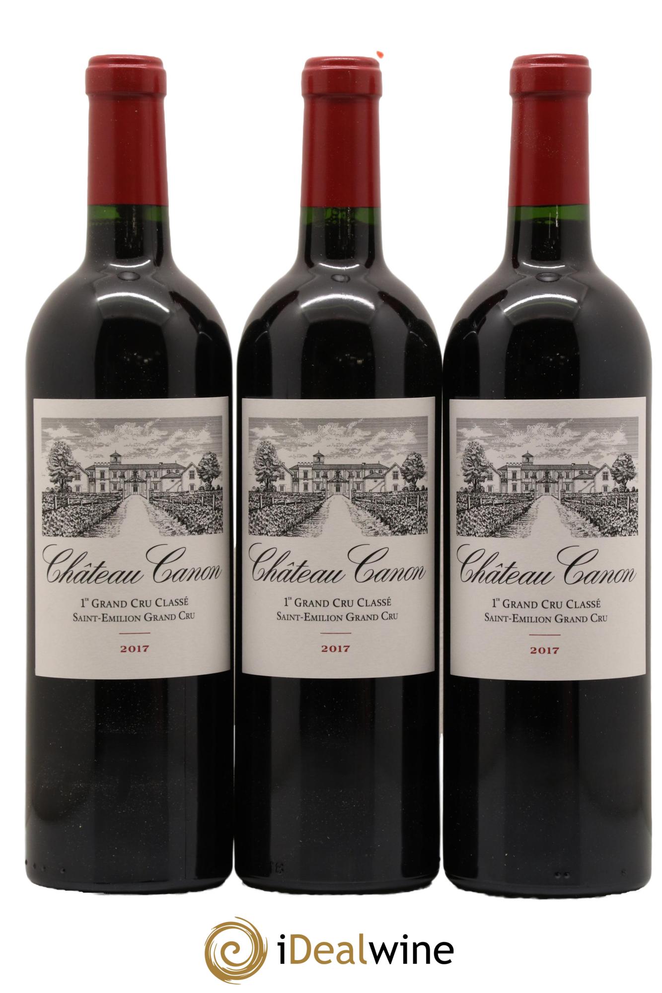Château Canon 1er Grand Cru Classé B  2017 - Lot of 6 bottles - 2