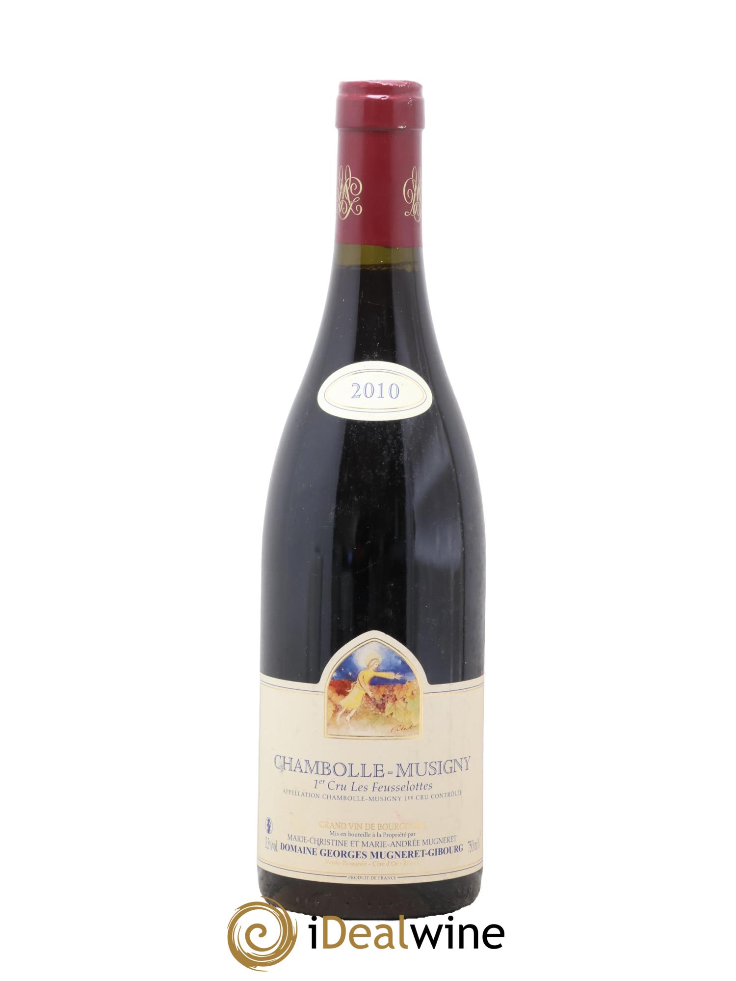Chambolle-Musigny 1er Cru Les Feusselottes Mugneret-Gibourg (Domaine) 2010 - Lot de 1 bouteille - 0