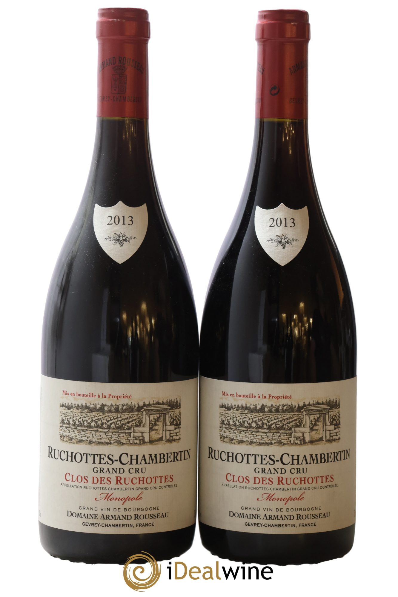 Ruchottes-Chambertin Grand Cru Clos des Ruchottes Armand Rousseau (Domaine) 2013 - Lot de 2 bouteilles - 0
