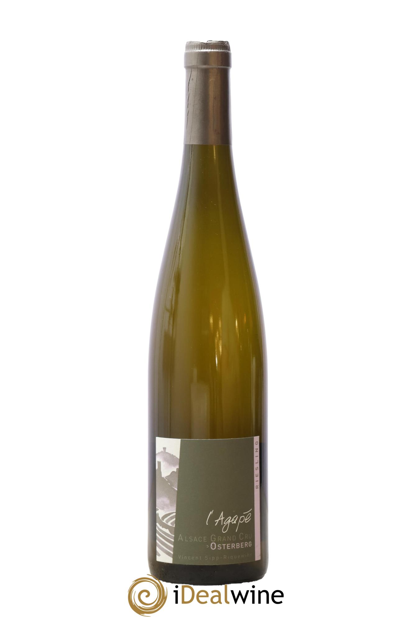 Alsace Grand cru Riesling Osterberg Agapé 2010 - Lot de 1 bouteille - 0