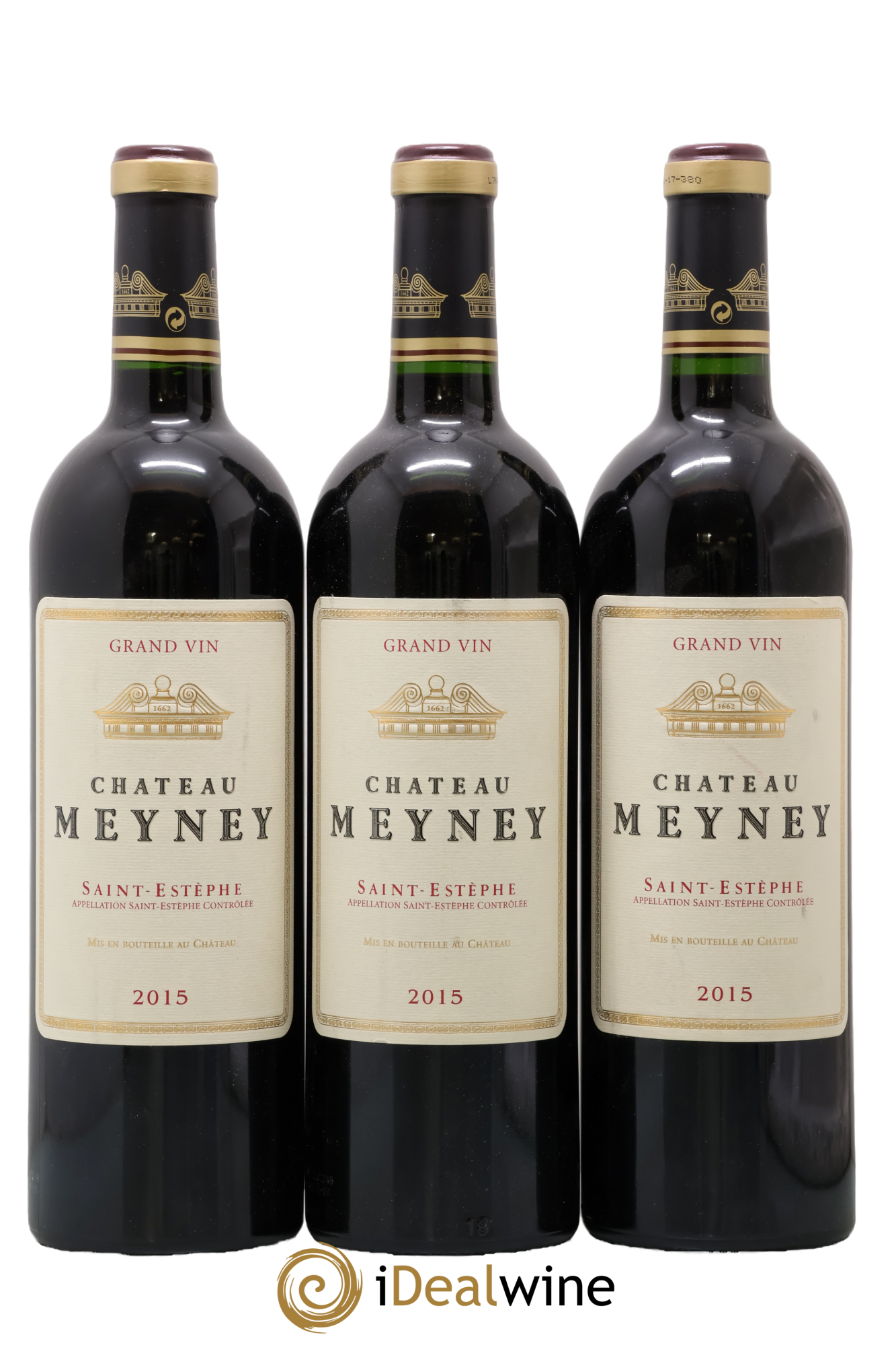 Château Meyney 2015 - Lot de 3 bouteilles - 0