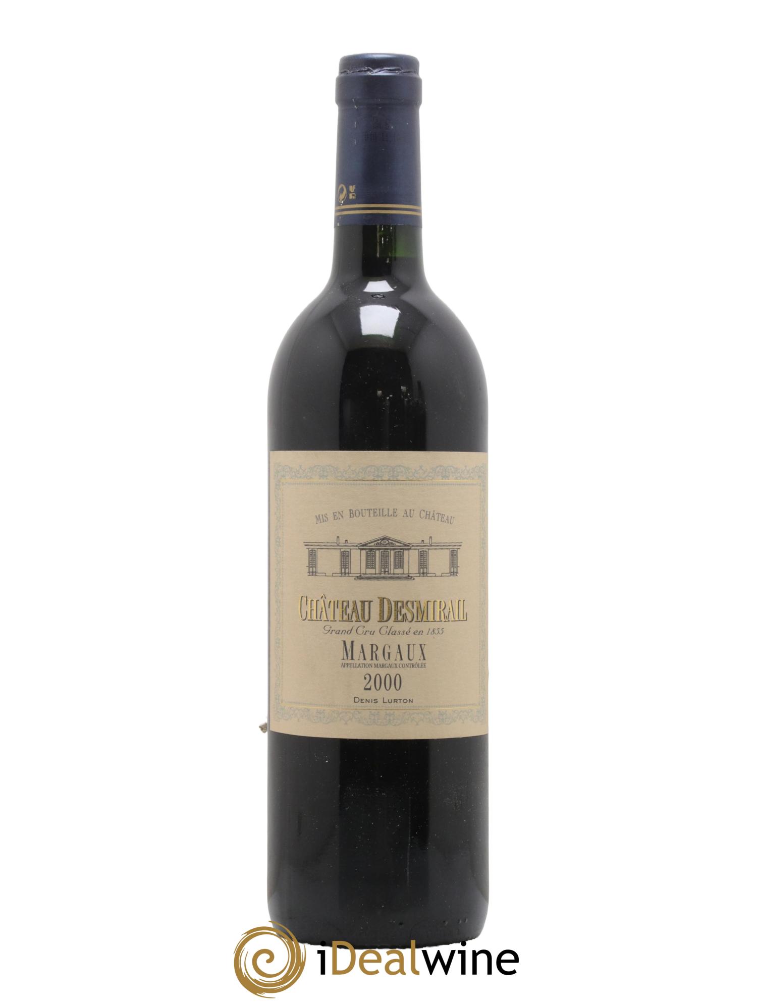 Château Desmirail 3ème Grand Cru Classé 2000 - Lot de 1 bouteille - 0