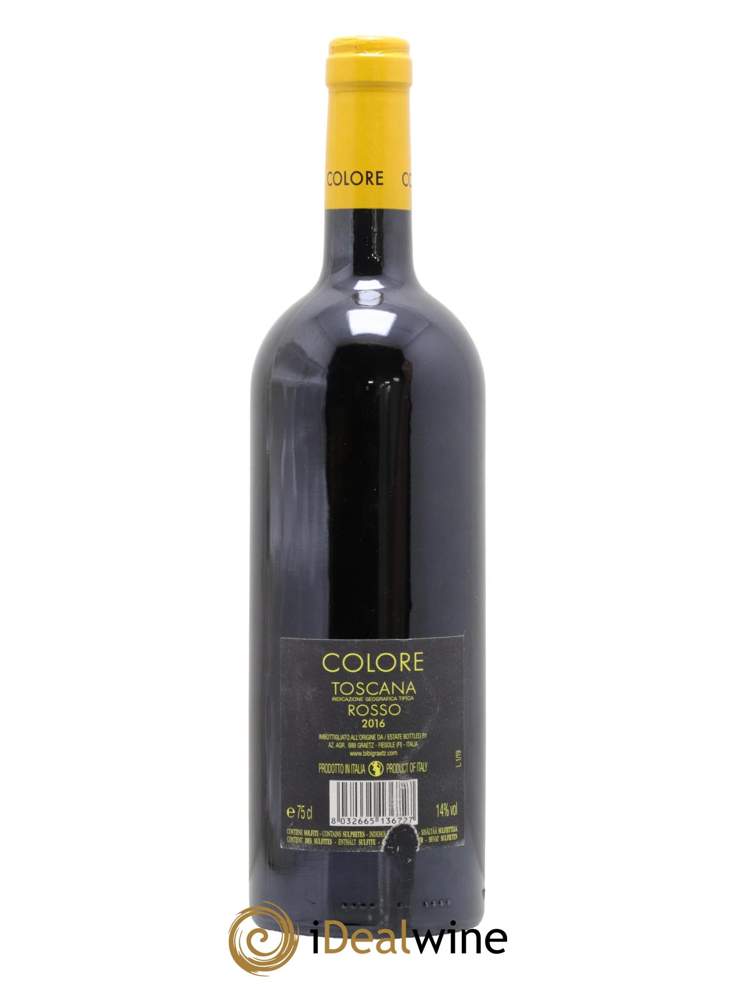 Toscana IGT Colore Bibi Graetz 2016 - Posten von 1 Flasche - 1