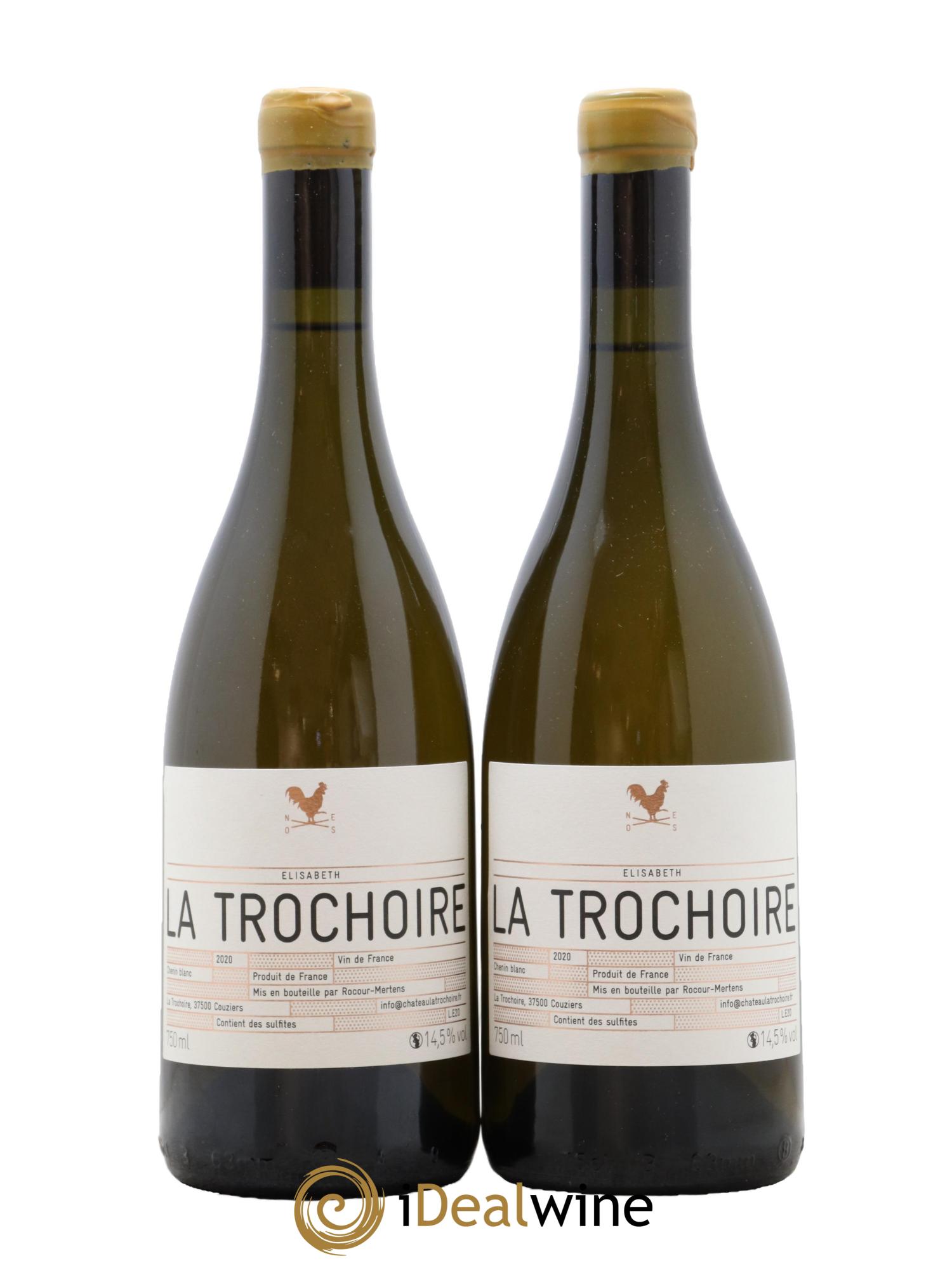Vin de France Cuvée Élisabeth La Trochoire 2020 - Lot de 2 bouteilles - 0