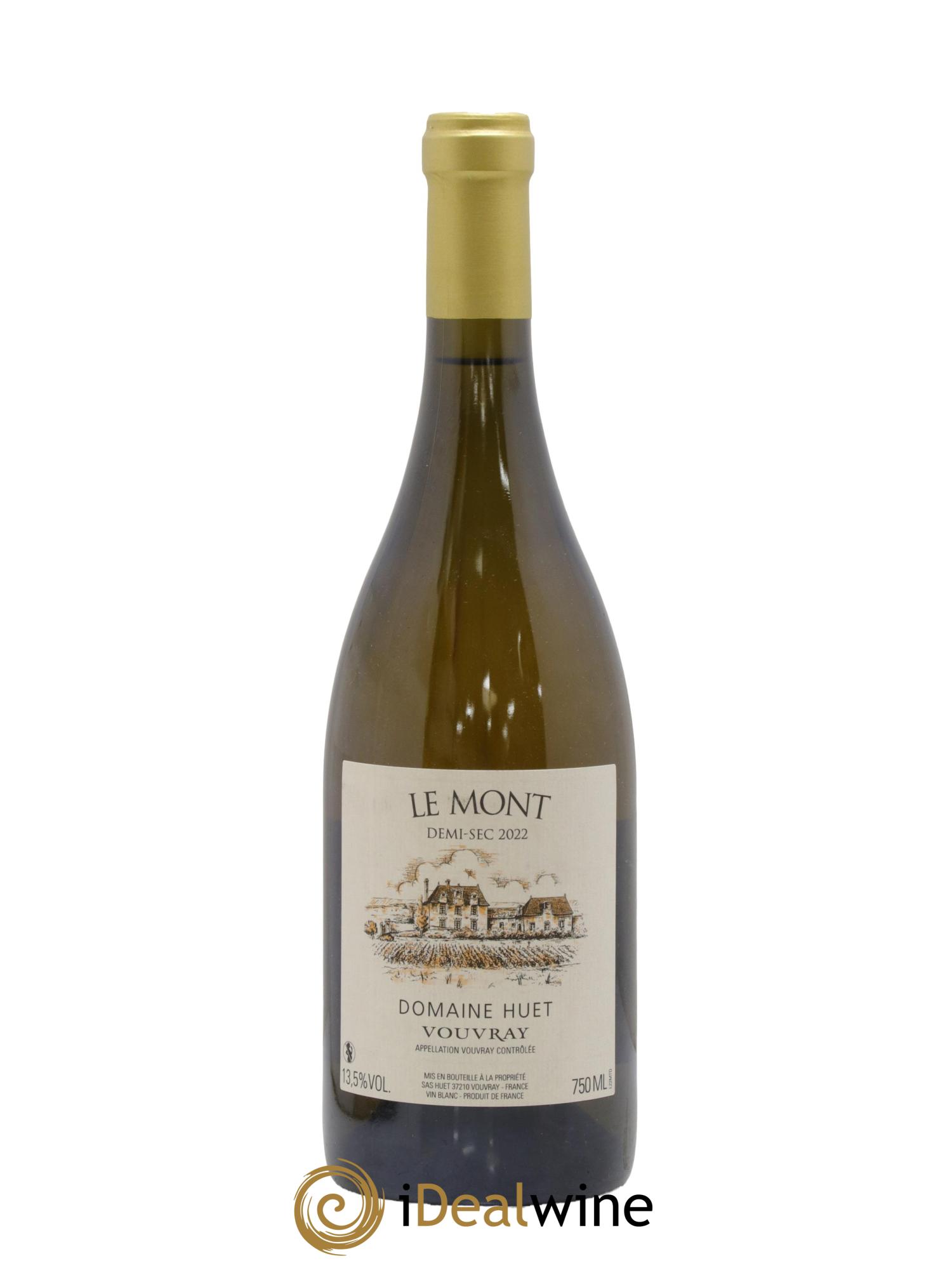 Vouvray Le Mont Demi-Sec Domaine Huet 2022 - Lot of 1 bottle - 0