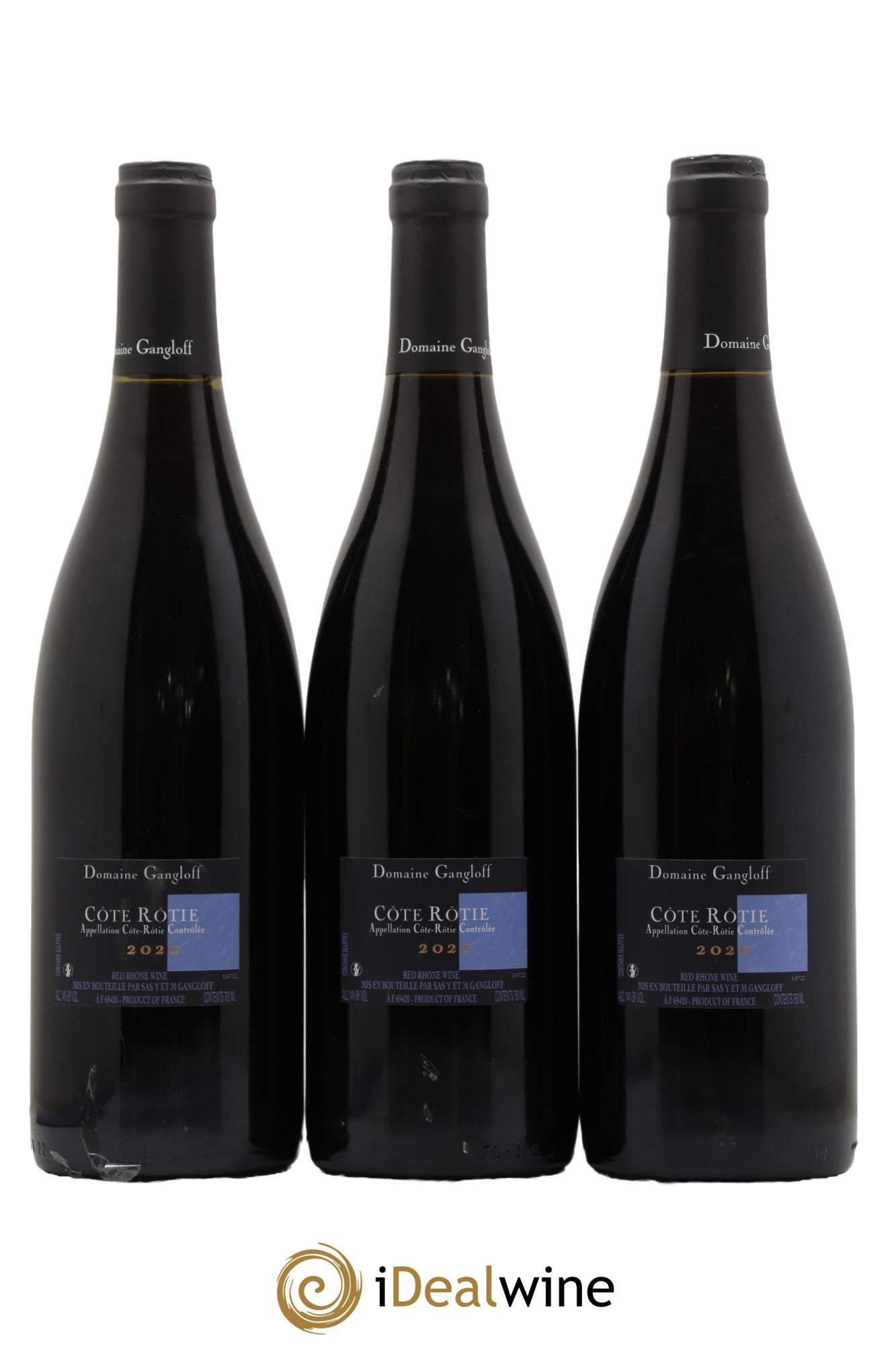 Côte-Rôtie La Barbarine Gangloff (Domaine) 2020 - Lot de 3 bouteilles - 1