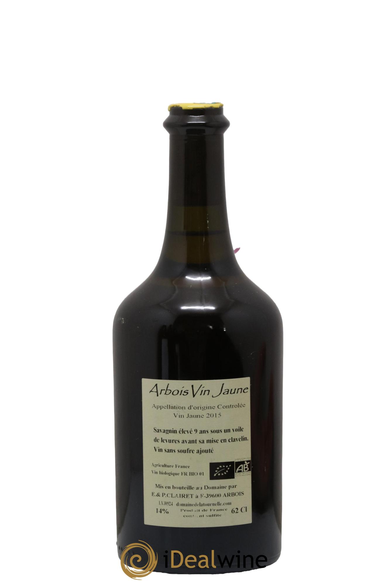 Arbois Vin Jaune Domaine de la Tournelle 2015 - Lot de 1 clavelin - 1