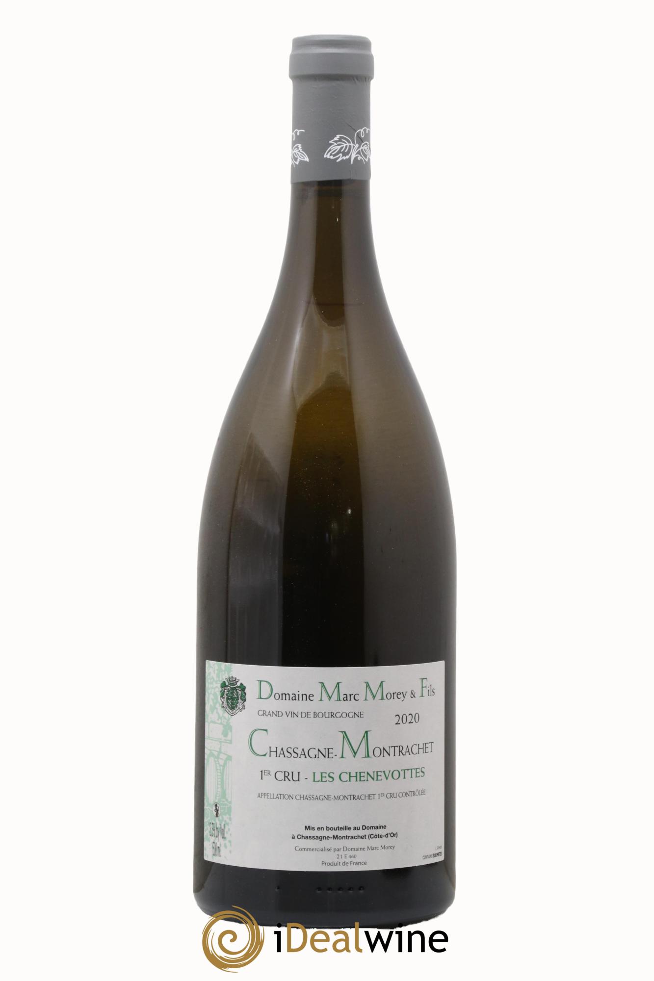 Chassagne-Montrachet 1er Cru Chenevottes Marc Morey (dégustation au domaine incluse) 2020 - Lot de 1 magnum - 0