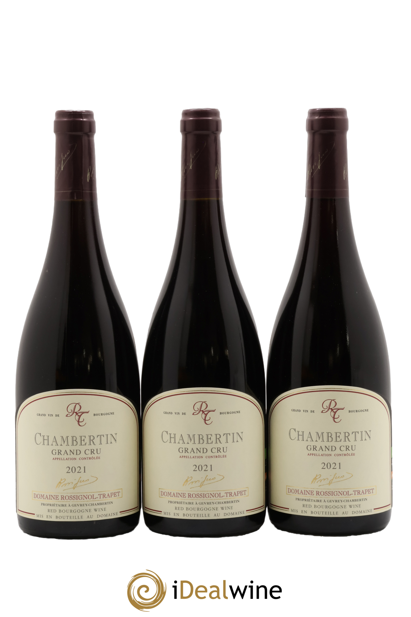 Chambertin Grand Cru Rossignol-Trapet (Domaine) 2021 - Lot de 3 bouteilles - 0