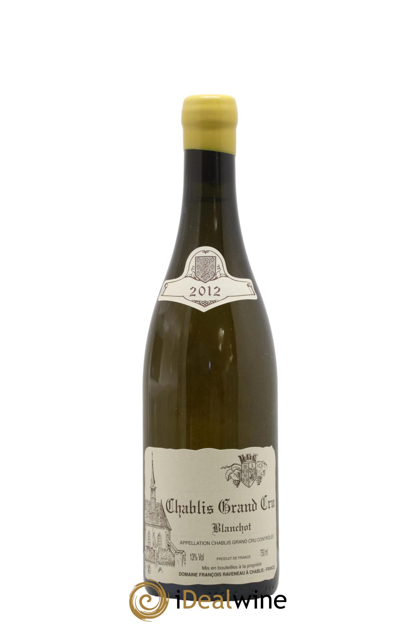 Chablis Grand Cru Blanchot Raveneau (Domaine) 2012 - Lot de 1 bouteille - 0
