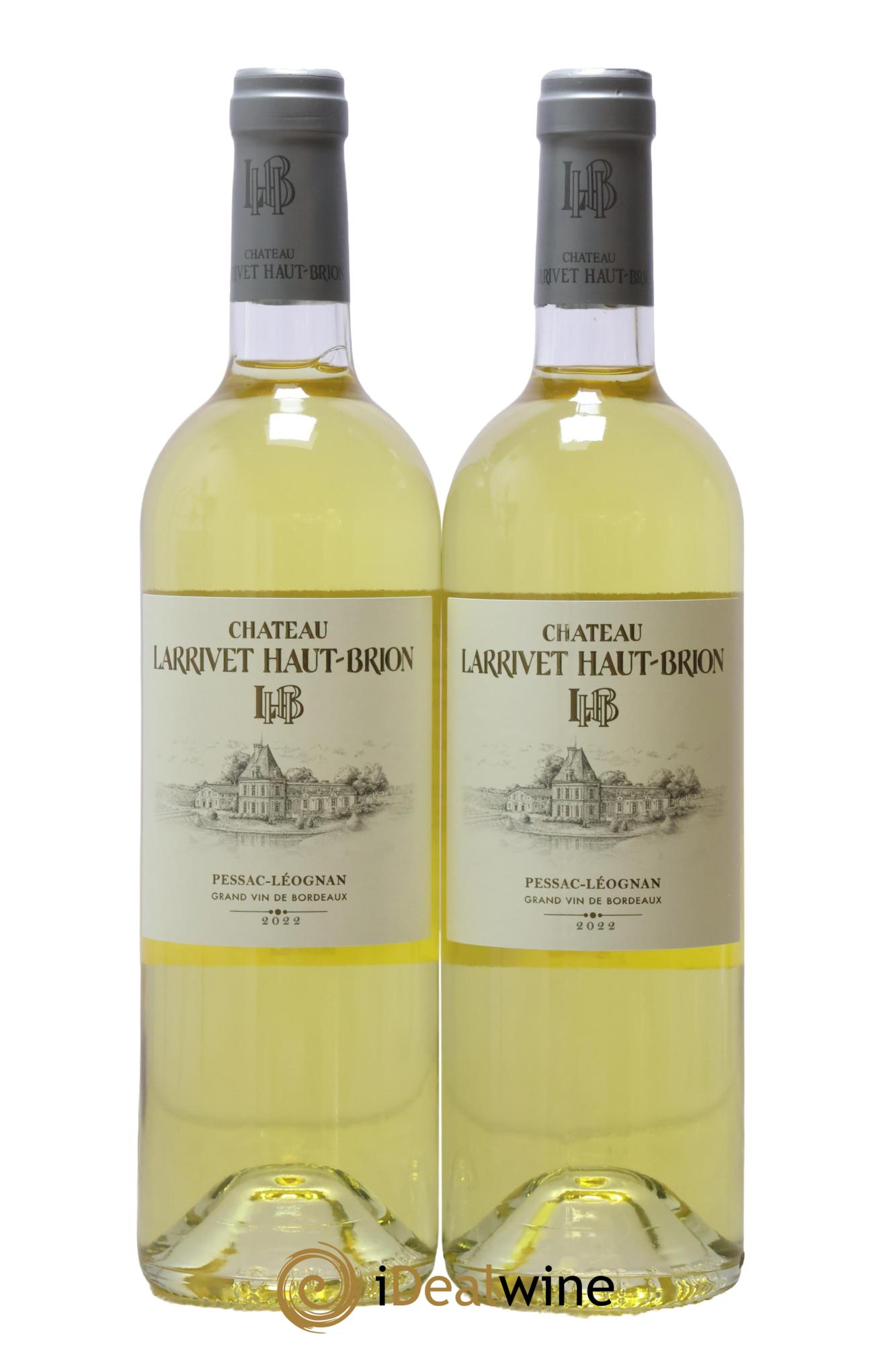 Château Larrivet Haut-Brion 2022 - Lot of 2 bottles - 0