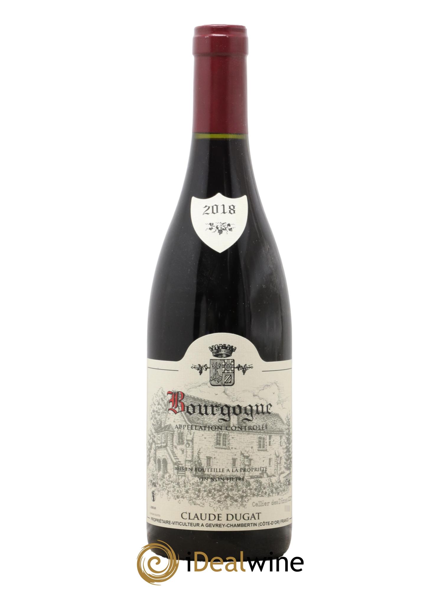 Bourgogne Claude Dugat 2018 - Lot de 1 bouteille - 0