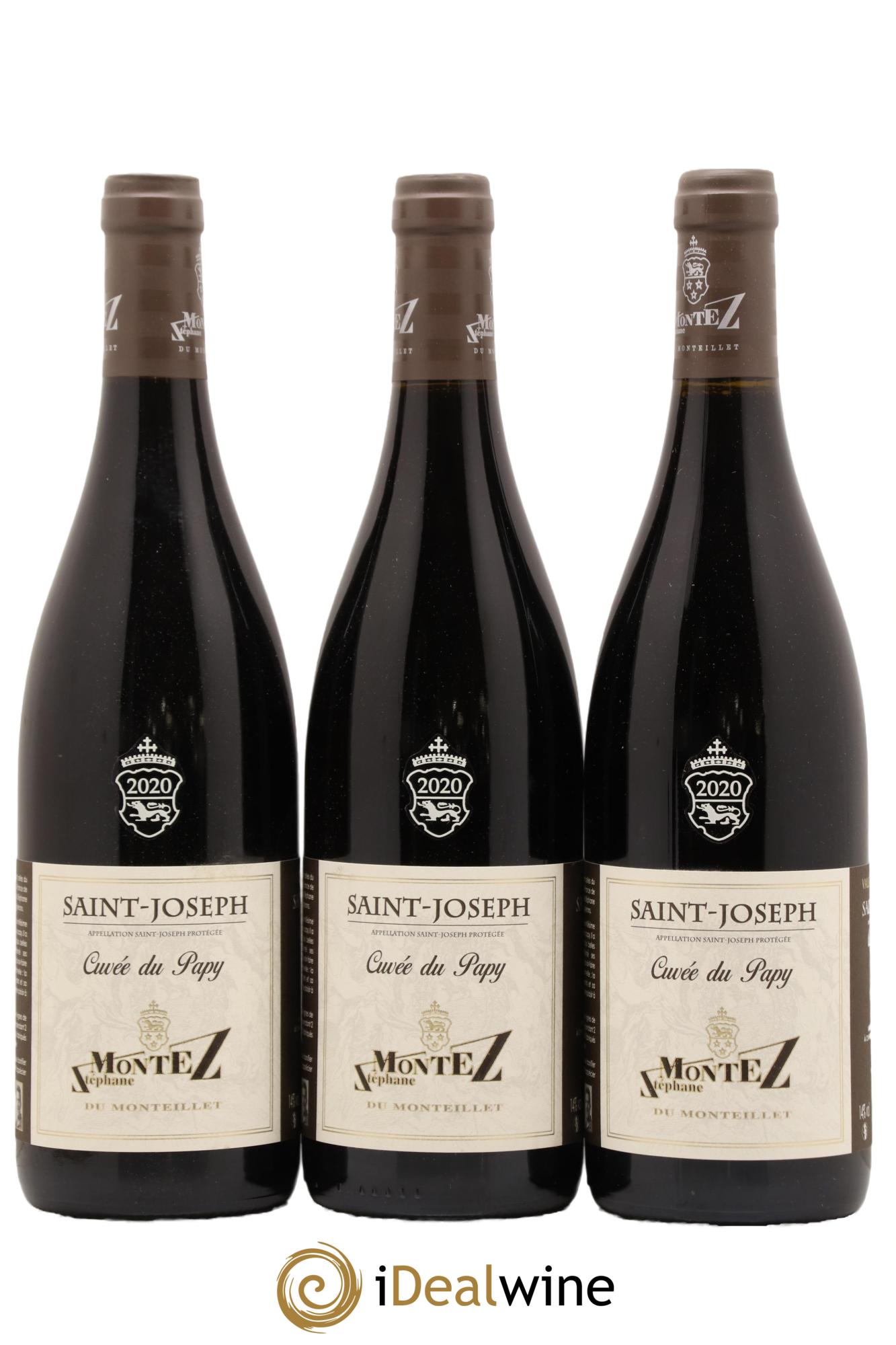 Saint-Joseph Cuvée du Papy Monteillet (Domaine du) - Stéphane Montez 2020 - Lot of 6 bottles - 2