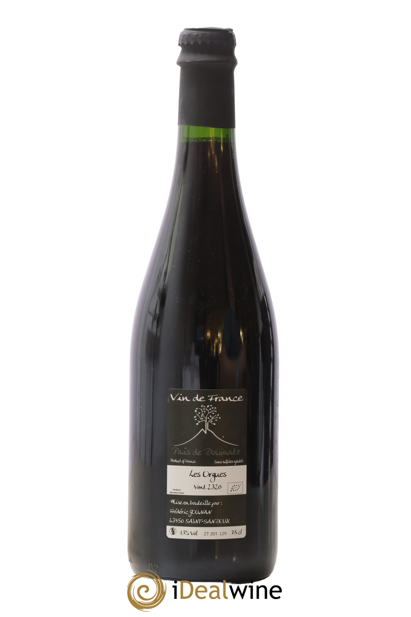 Vin de France Les Orgues Vignoble de l'Arbre Blanc 2020 - Lot of 1 bottle - 1