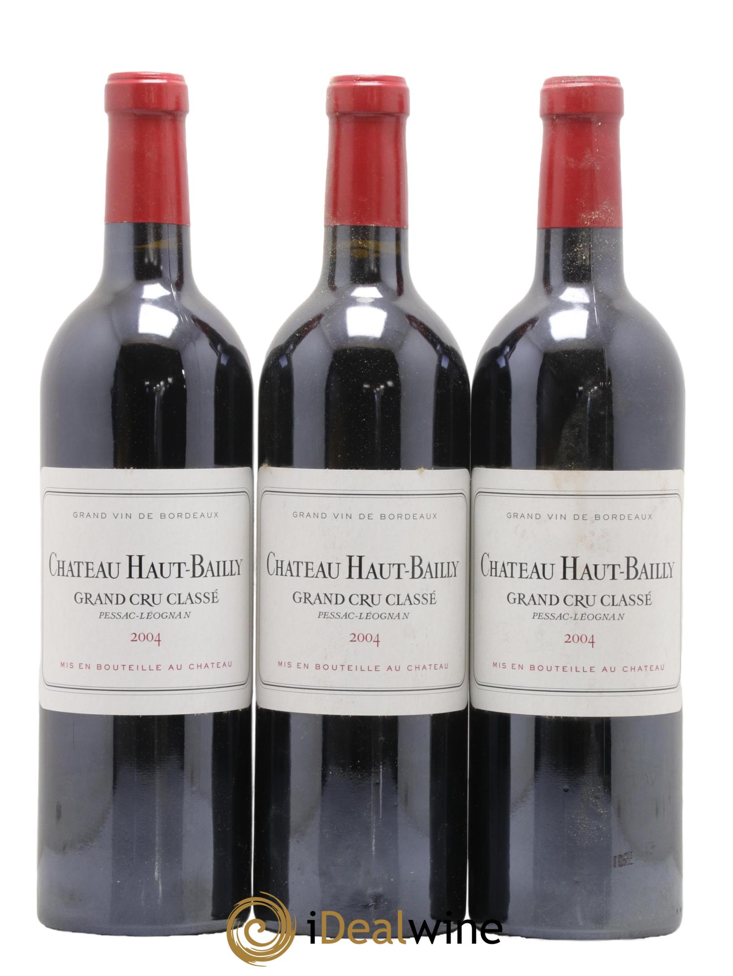 Château Haut-Bailly Cru Classé de Graves 2004 - Lot de 6 bouteilles - 1