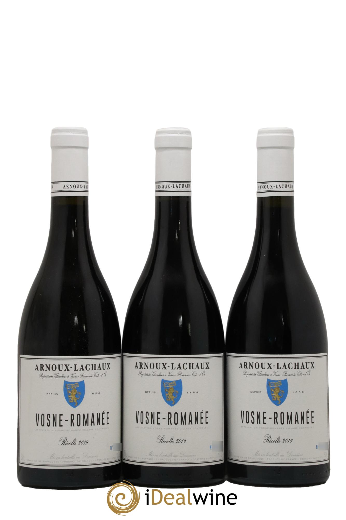 Vosne-Romanée Arnoux-Lachaux (Domaine) 2019 - Lot of 3 bottles - 0