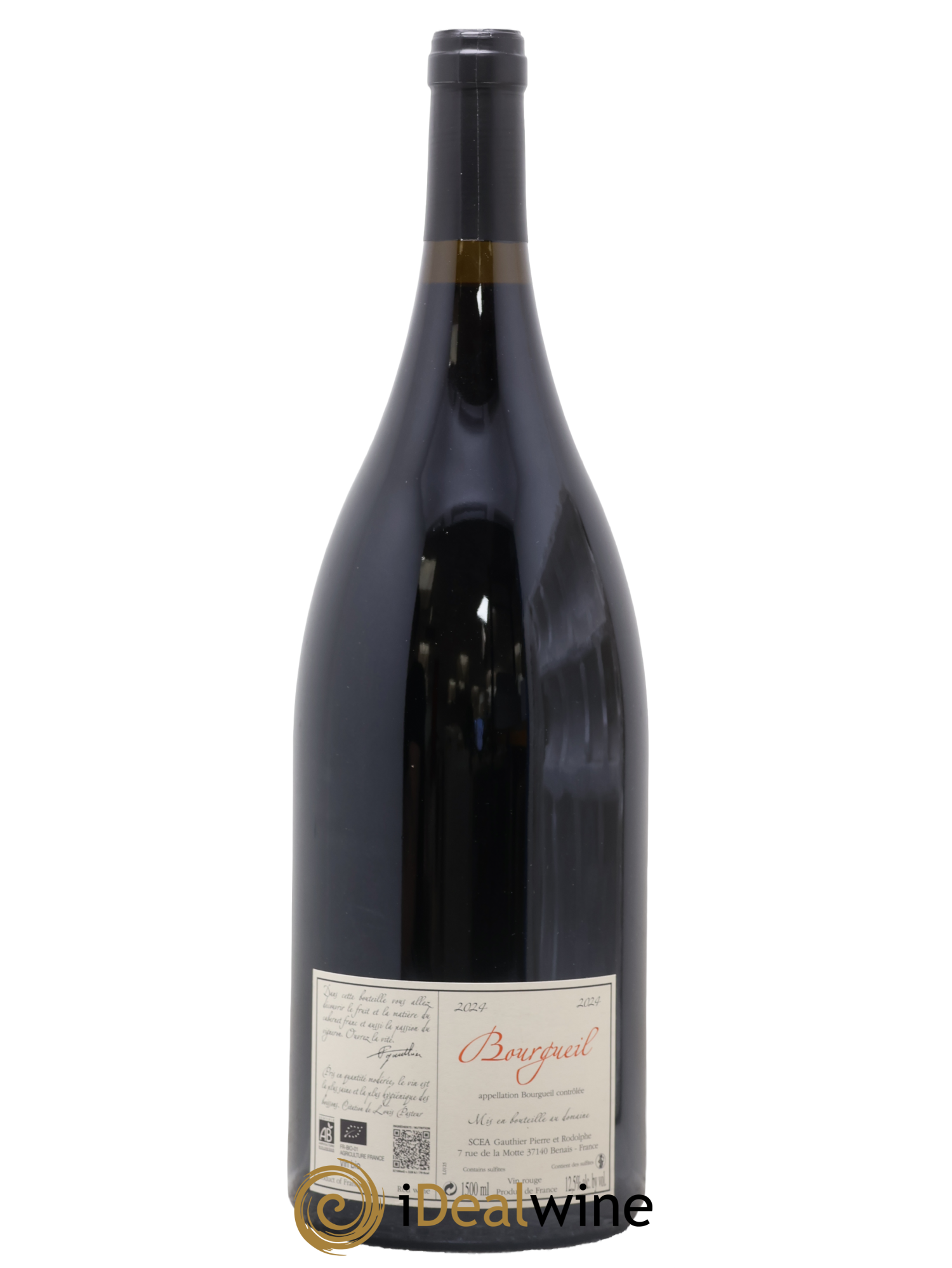 Bourgueil Jour de Soif Domaine du Bel Air 2024 - Lot de 1 magnum - 1