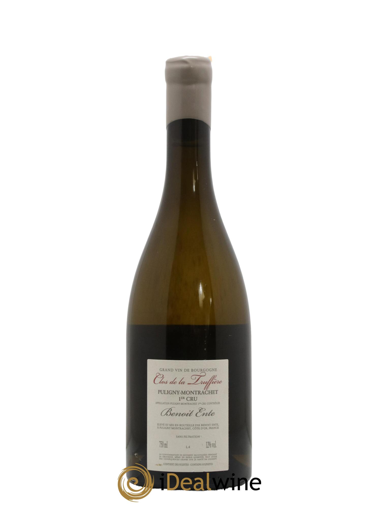 Puligny-Montrachet 1er Cru Clos de la Truffière Benoit Ente 2018 - Lot de 1 bouteille - 1