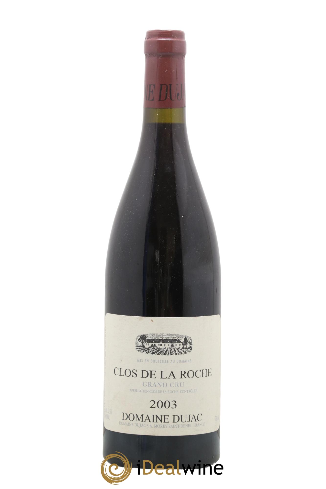 Clos de la Roche Grand Cru Dujac (Domaine) 2003 - Lotto di 1 bottiglia - 0