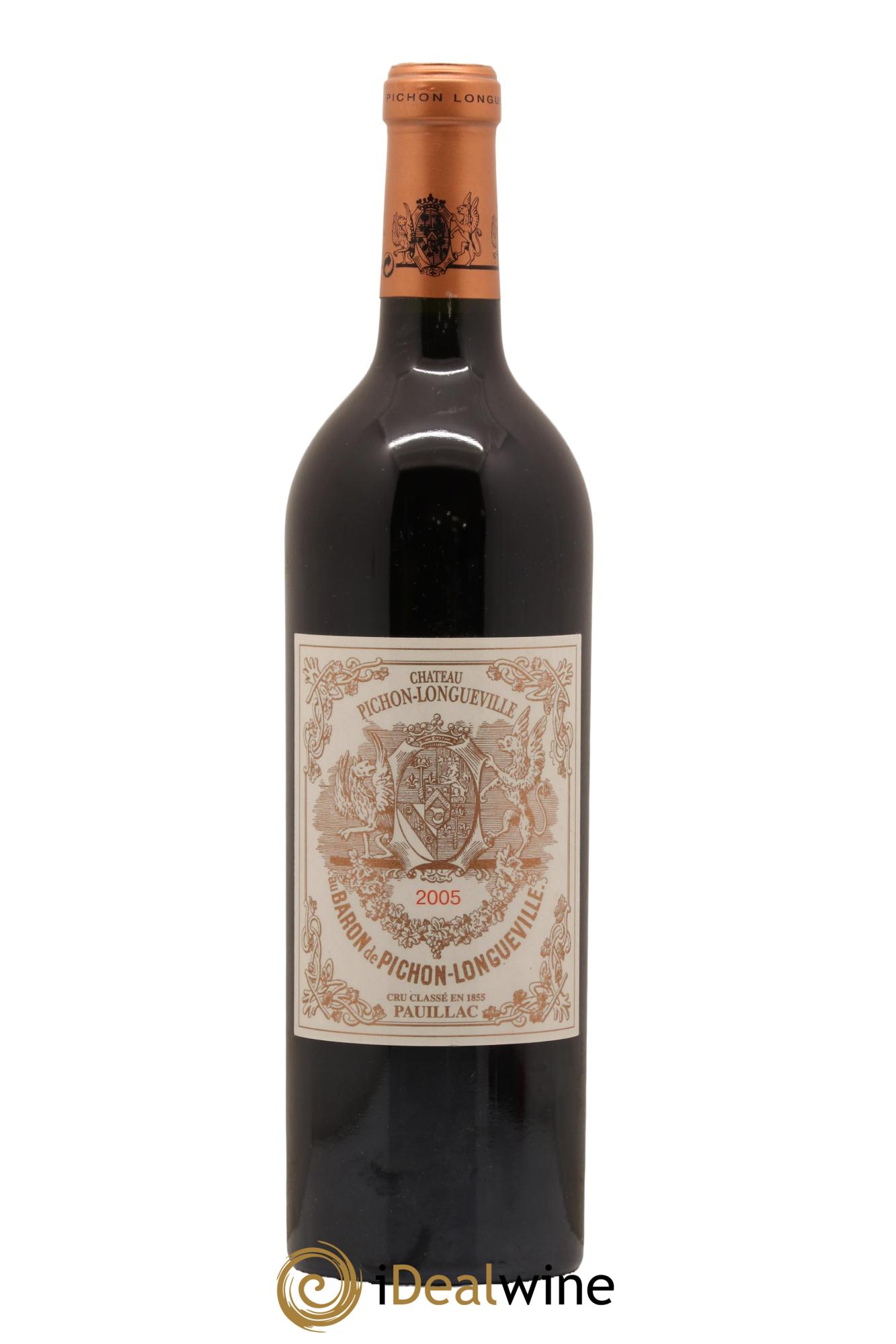 Pichon Longueville Baron 2ème Grand Cru Classé 2005 - Lot de 1 bouteille - 0