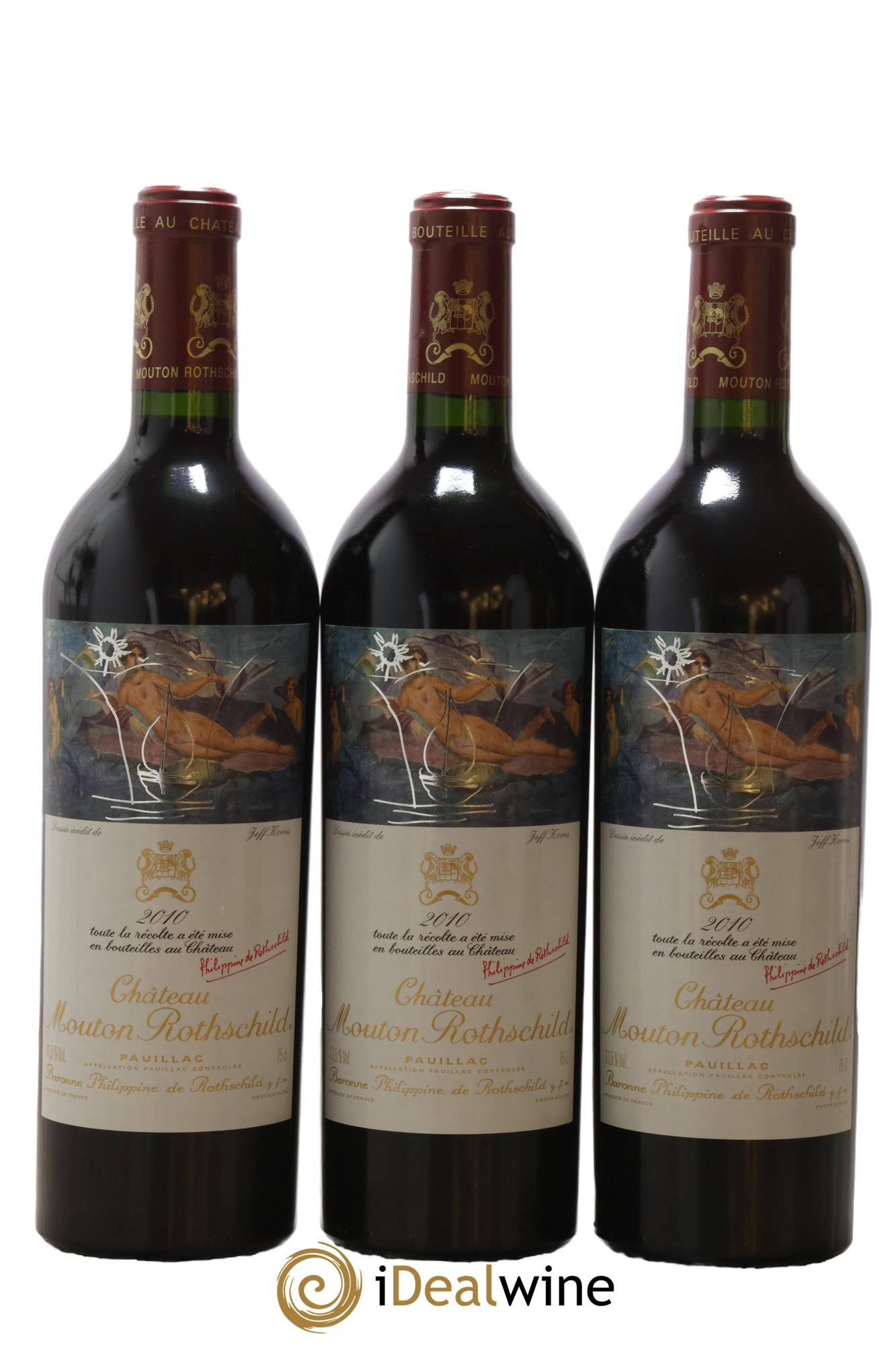 Château Mouton Rothschild 1er Grand Cru Classé 2010 - Lotto di 6 bottiglie - 3