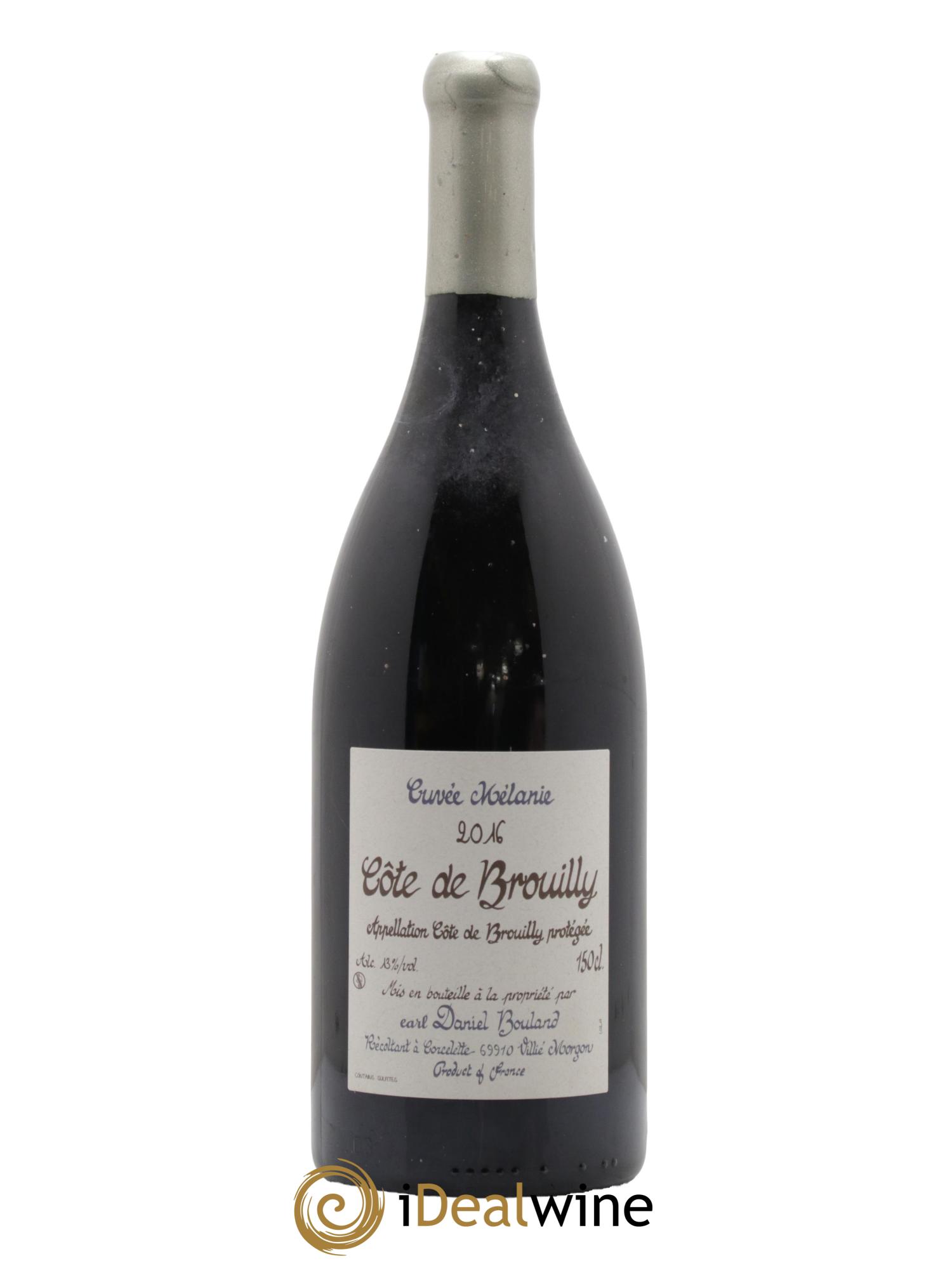 Côte de Brouilly Cuvée Mélanie Daniel Bouland (Domaine) 2016 - Lot de 1 magnum - 0