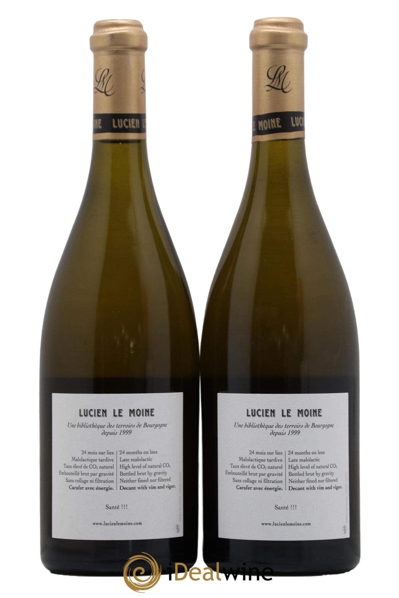 Puligny-Montrachet 1er Cru Champs Gain Lucien Le Moine 2020 - Lot de 2 bouteilles - 1