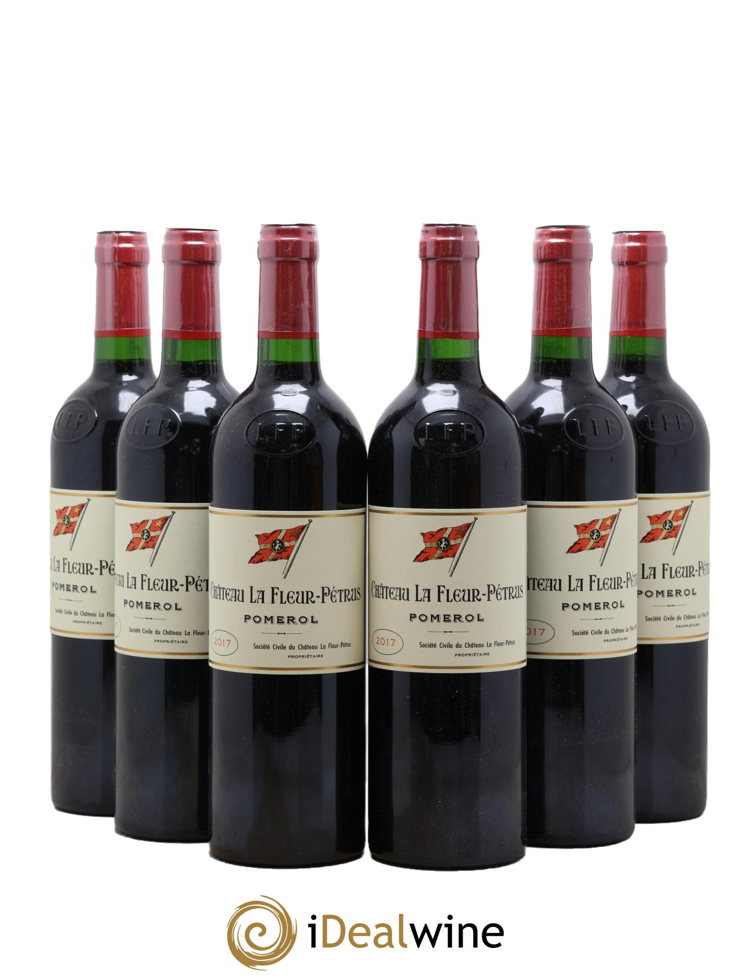 Château la Fleur Petrus 2017 - Lot de 6 bouteilles - 0
