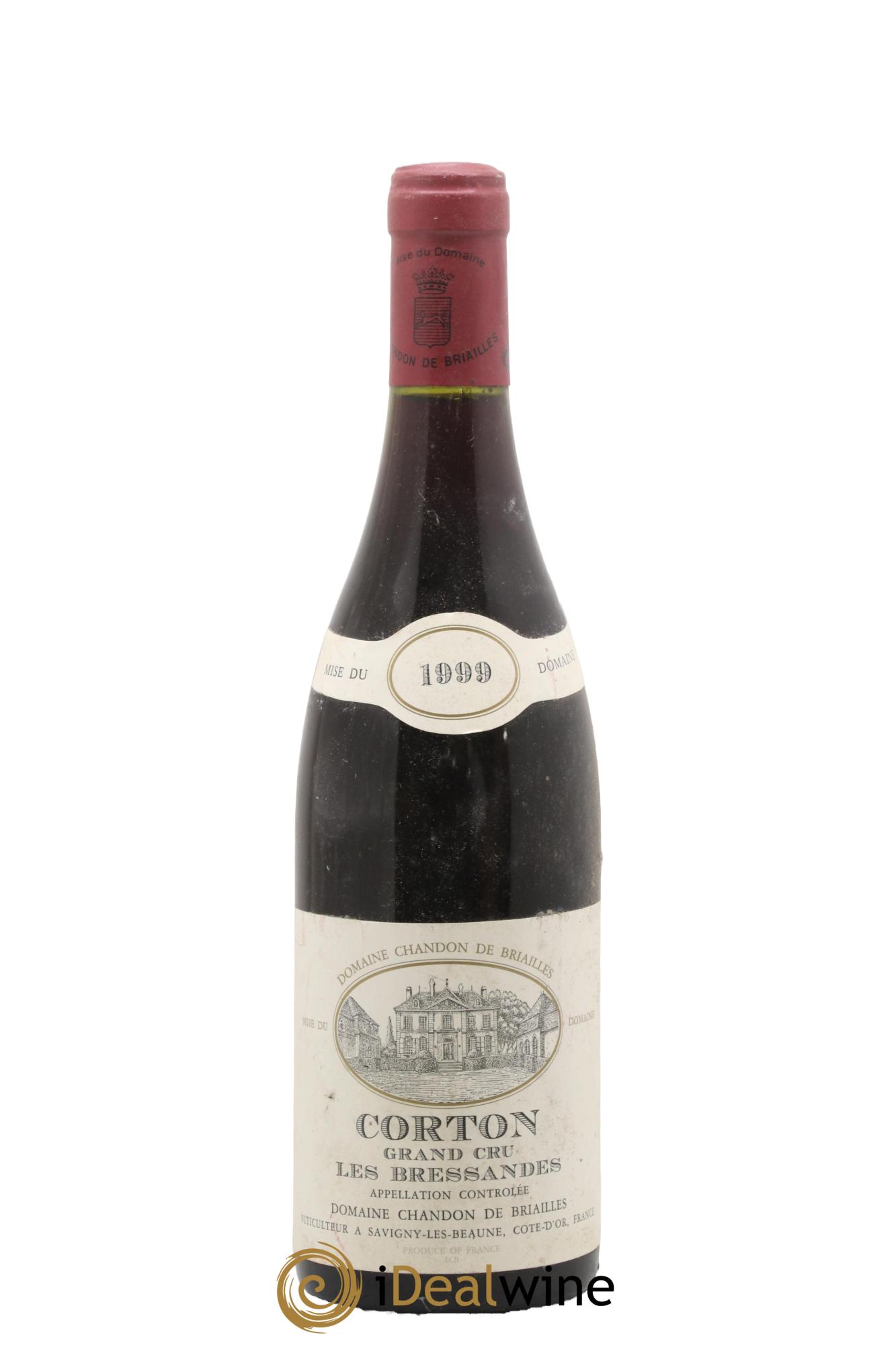 Corton Grand Cru Bressandes Chandon de Briailles 1999 - Lot de 1 bouteille - 0