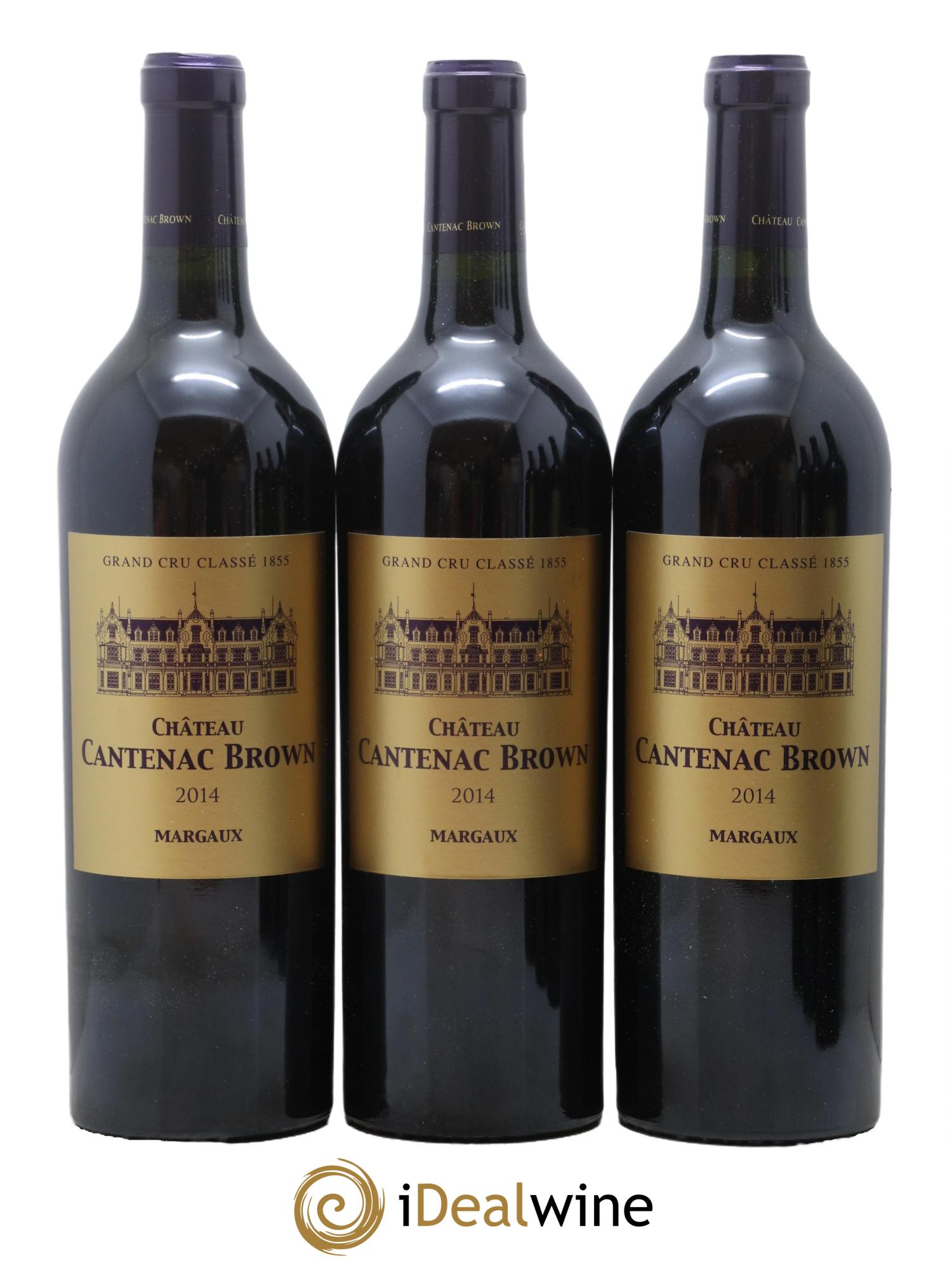 Château Cantenac Brown 3ème Grand Cru Classé 2014 - Posten von 6 Flaschen - 1