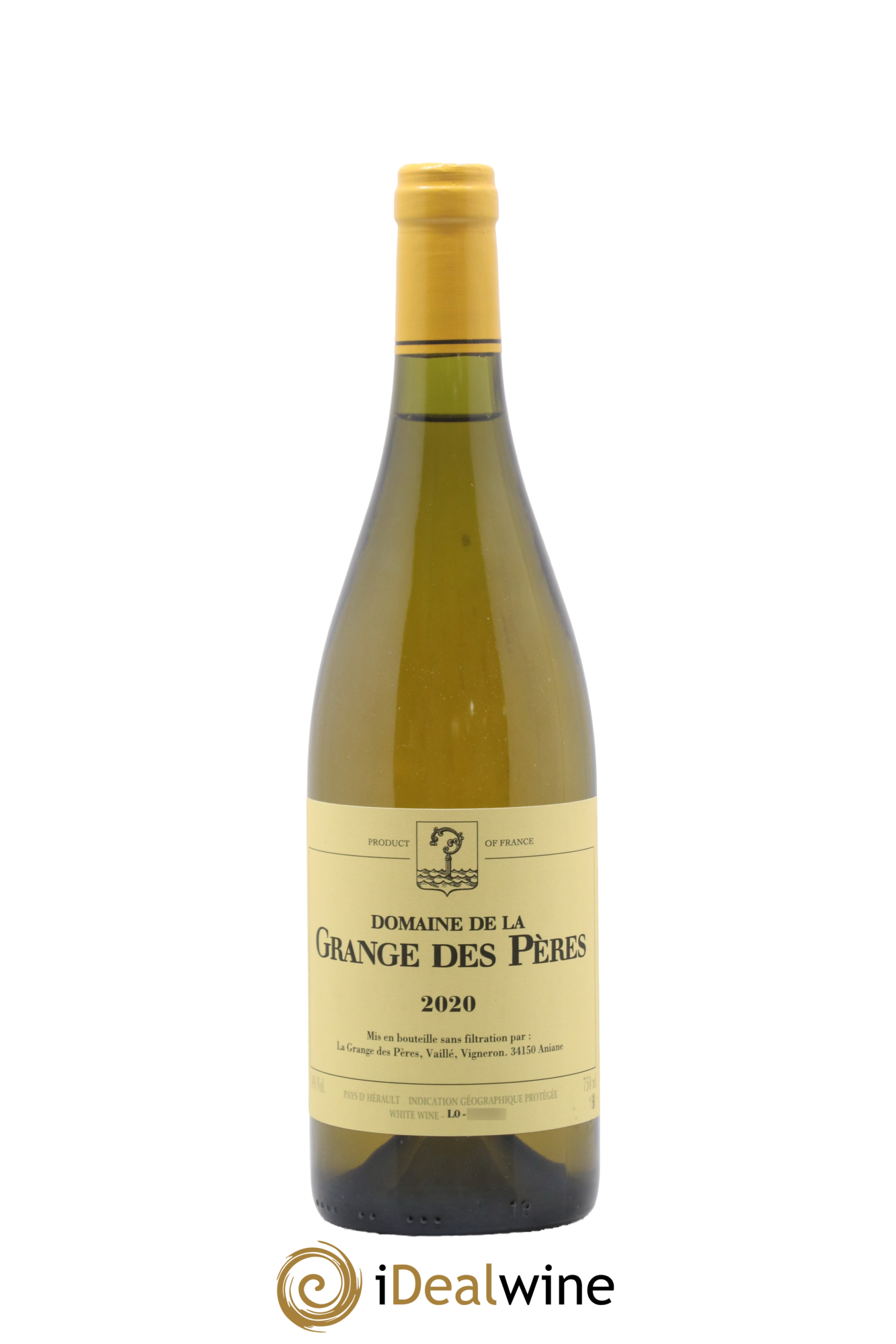 Pays d'Hérault Grange des Pères Laurent Vaillé 2020 - Lot de 1 bouteille - 0