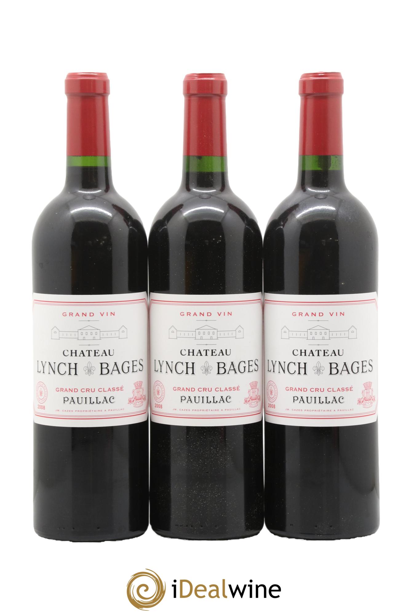 Château Lynch Bages 5ème Grand Cru Classé 2008 - Lot of 12 bottles - 2