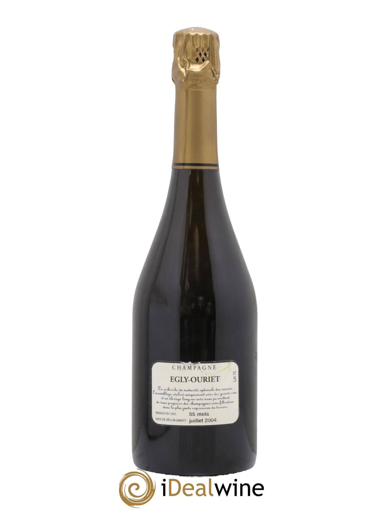 Ambonnay Vieilles Vignes Brut Millésimé Egly-Ouriet 1996 - Posten von 1 Flasche - 1