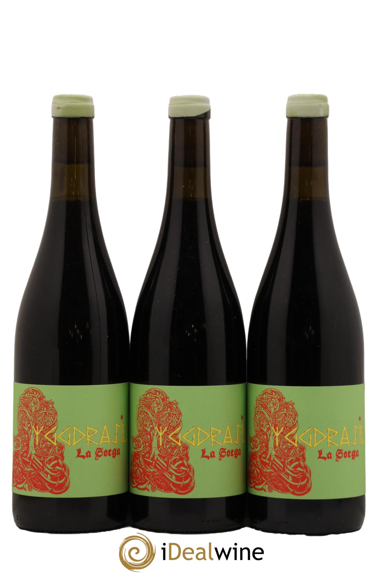 Vin de France YGGDRASIL La Sorga Anthony Tortul 2017 - Lot de 3 bouteilles - 0
