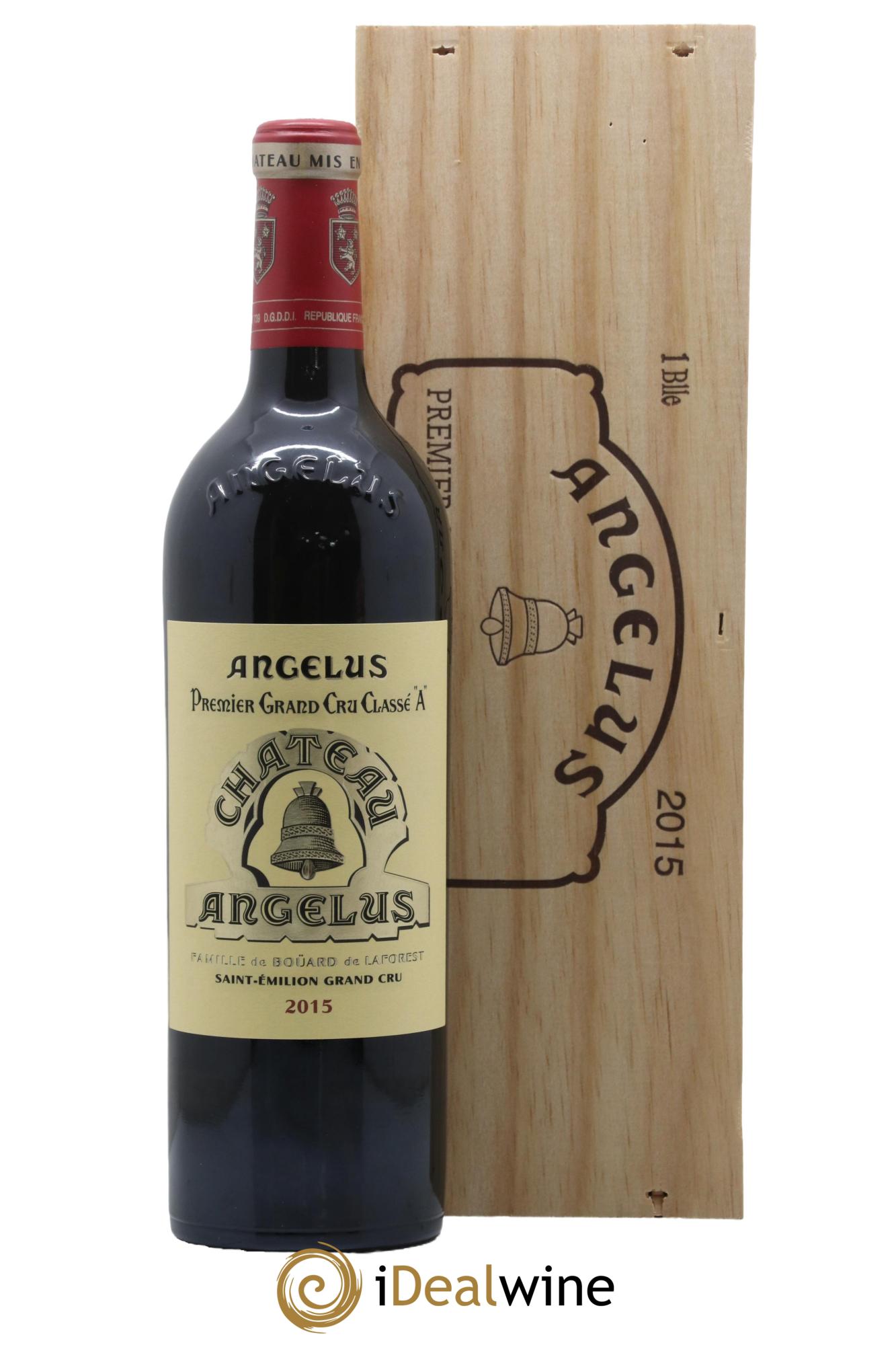 Château Angélus 1er Grand Cru Classé A 2015 - Lot of 1 bottle - 1