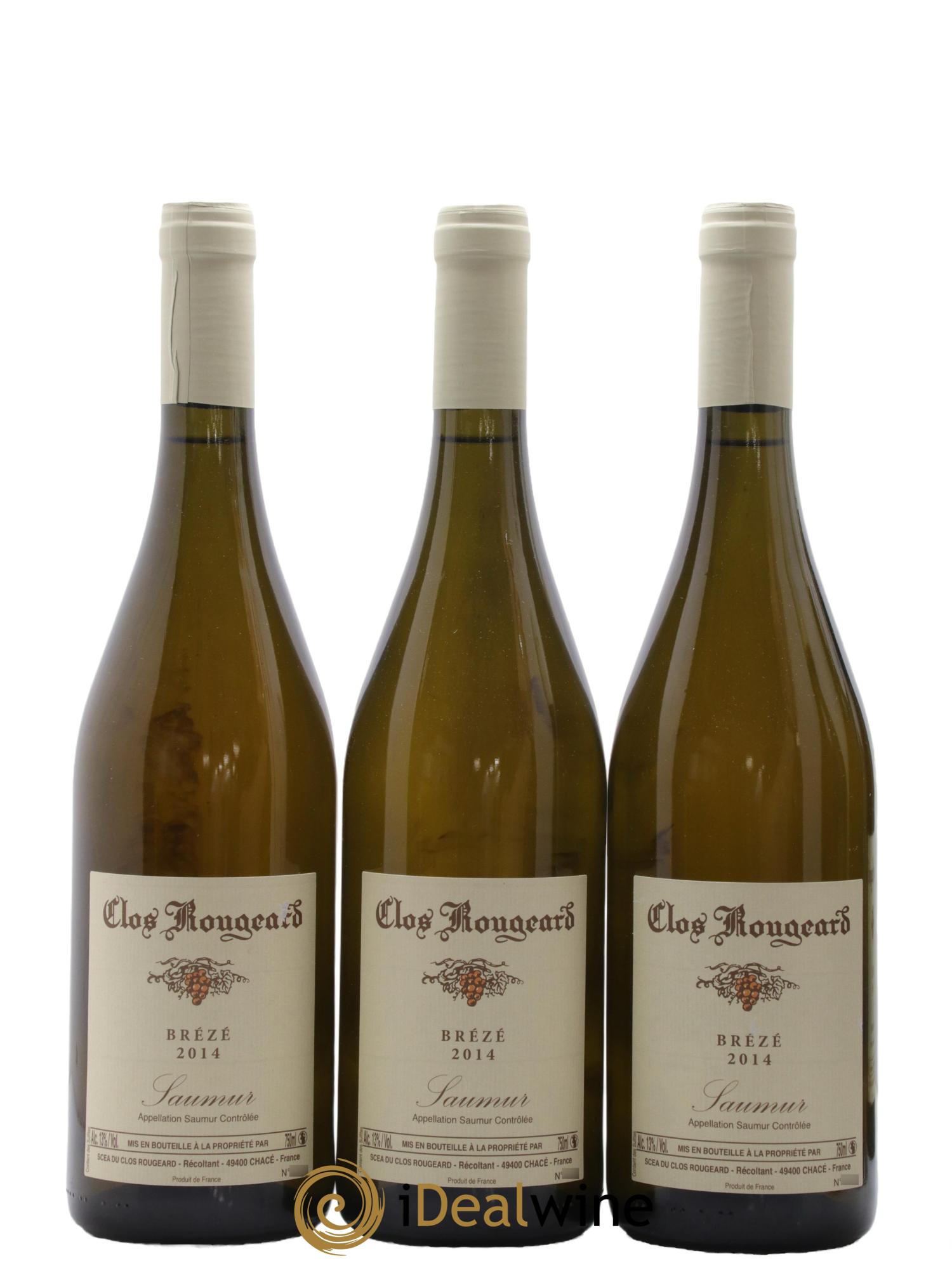 Saumur Brézé Clos Rougeard 2014 - Lot de 6 bouteilles - 1