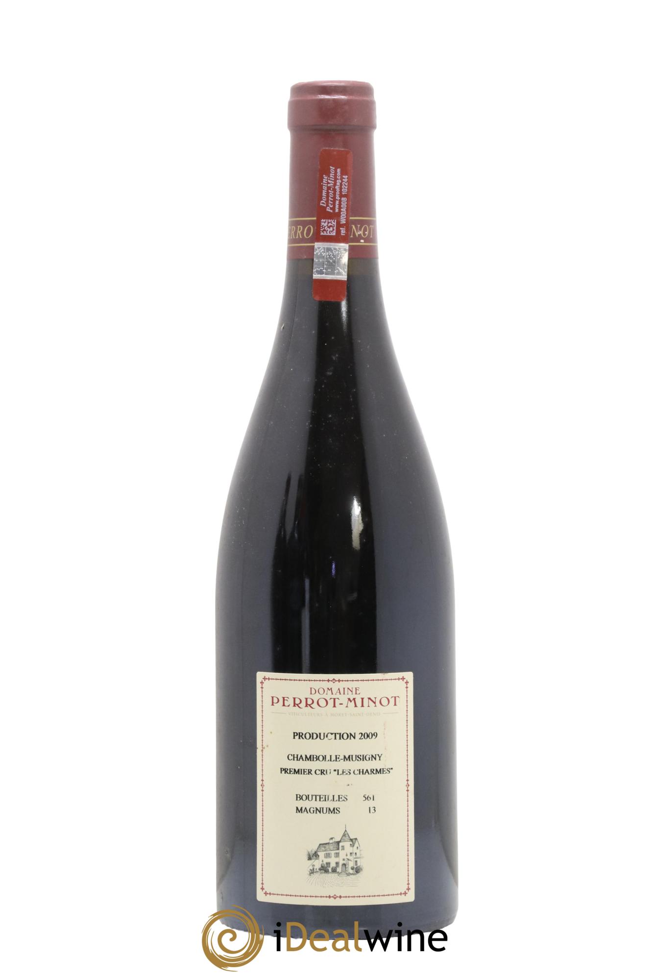 Chambolle-Musigny 1er Cru Les Charmes  Vieilles Vignes Perrot-Minot 2009 - Lotto di 1 bottiglia - 1