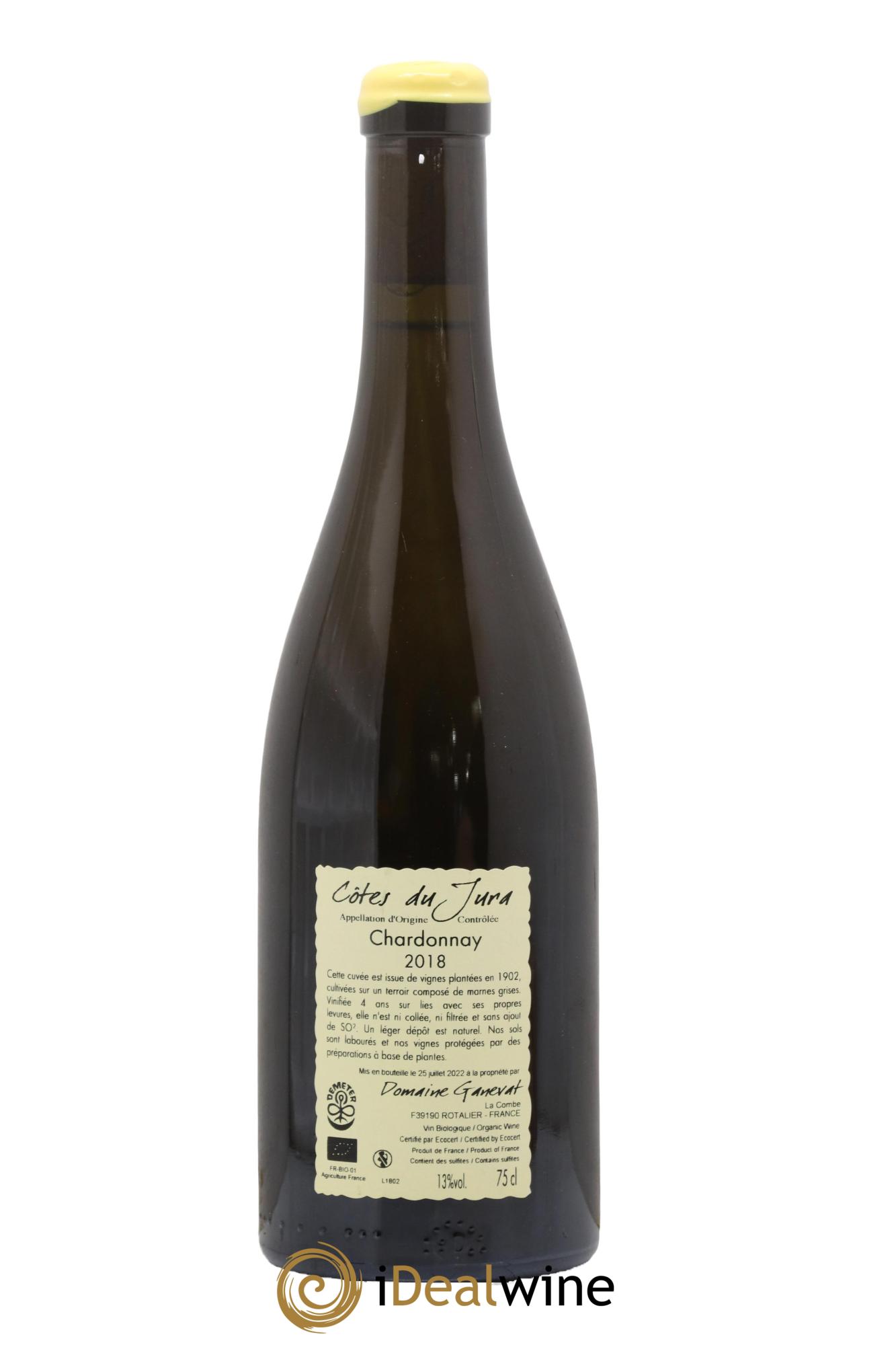 Côtes du Jura Les Chalasses Vieilles Vignes Jean-François Ganevat (Domaine) 2018 - Lot de 1 bouteille - 1