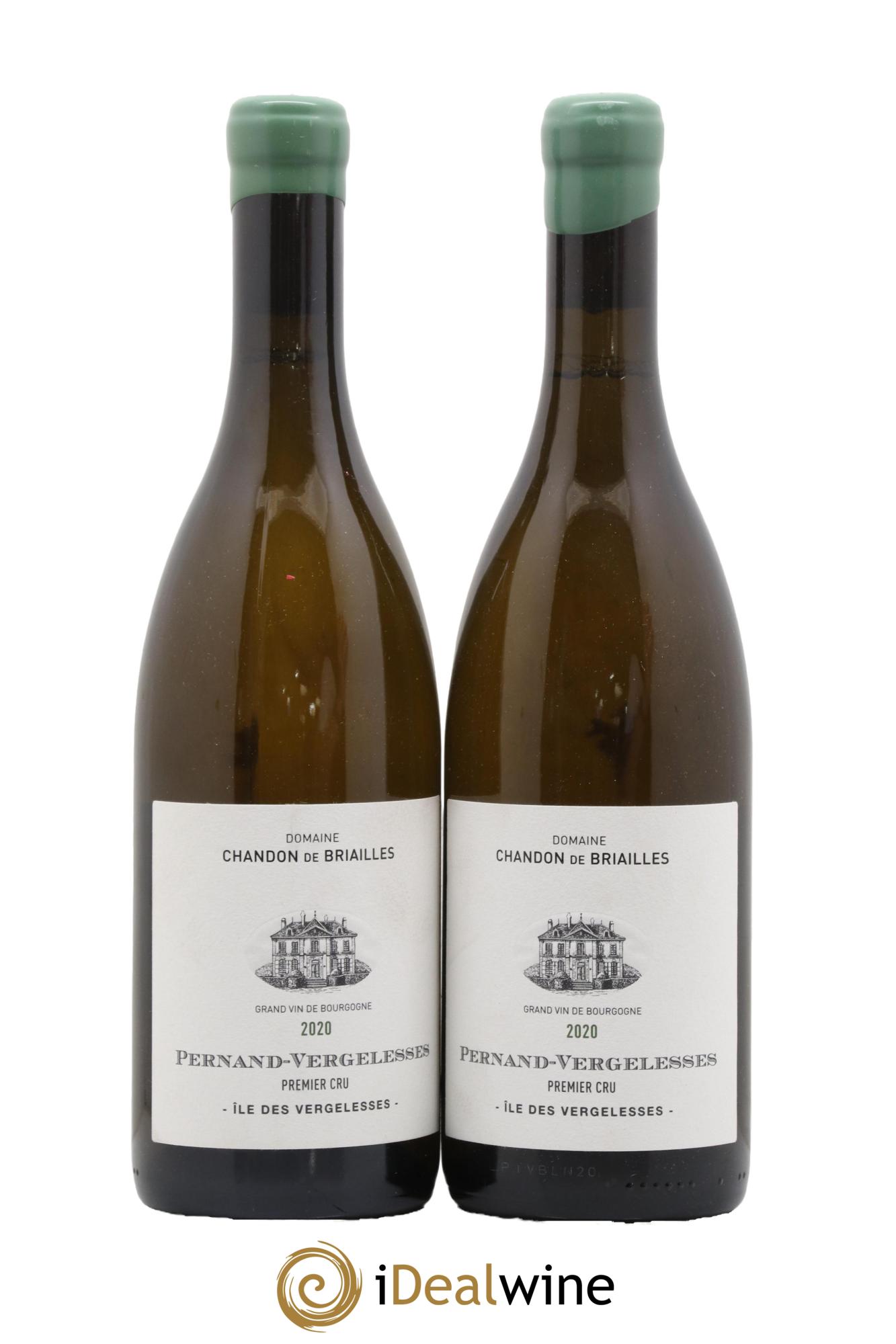 Pernand-Vergelesses 1er Cru Ile des Vergelesses Chandon de Briailles 2020 - Lot of 2 bottles - 0